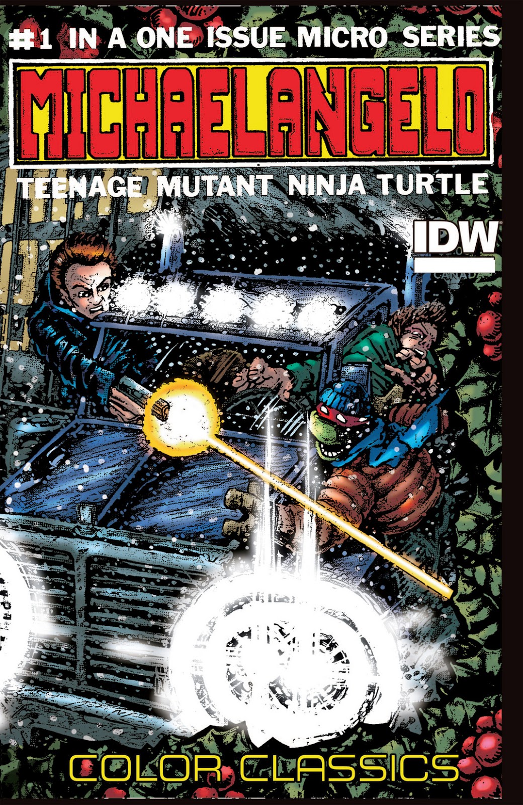 Teenage Mutant Ninja Turtles Color Classics: Michaelangelo Micro-Series issue Full - Page 1