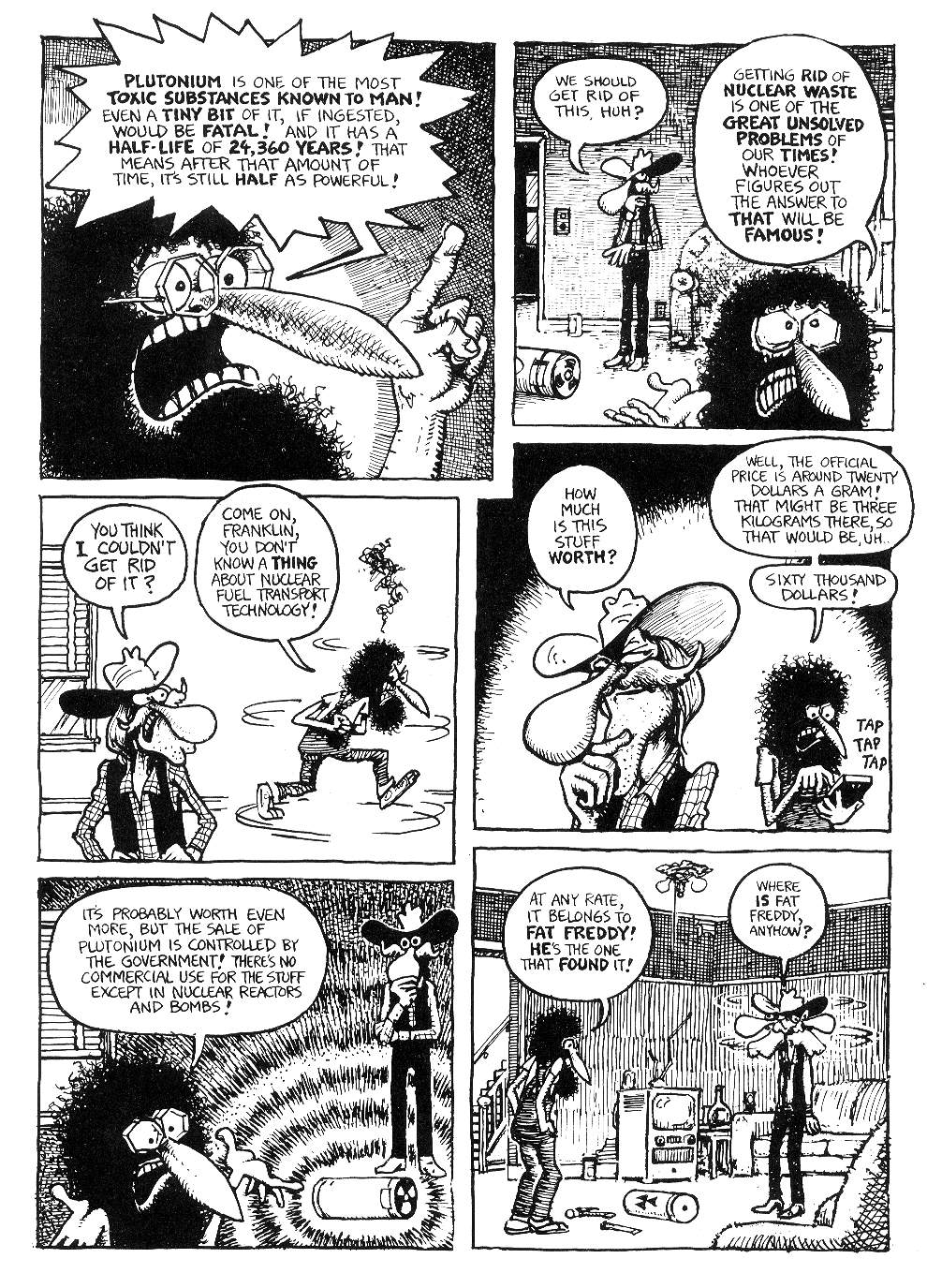 Read online The Fabulous Furry Freak Brothers comic -  Issue #7 - 5
