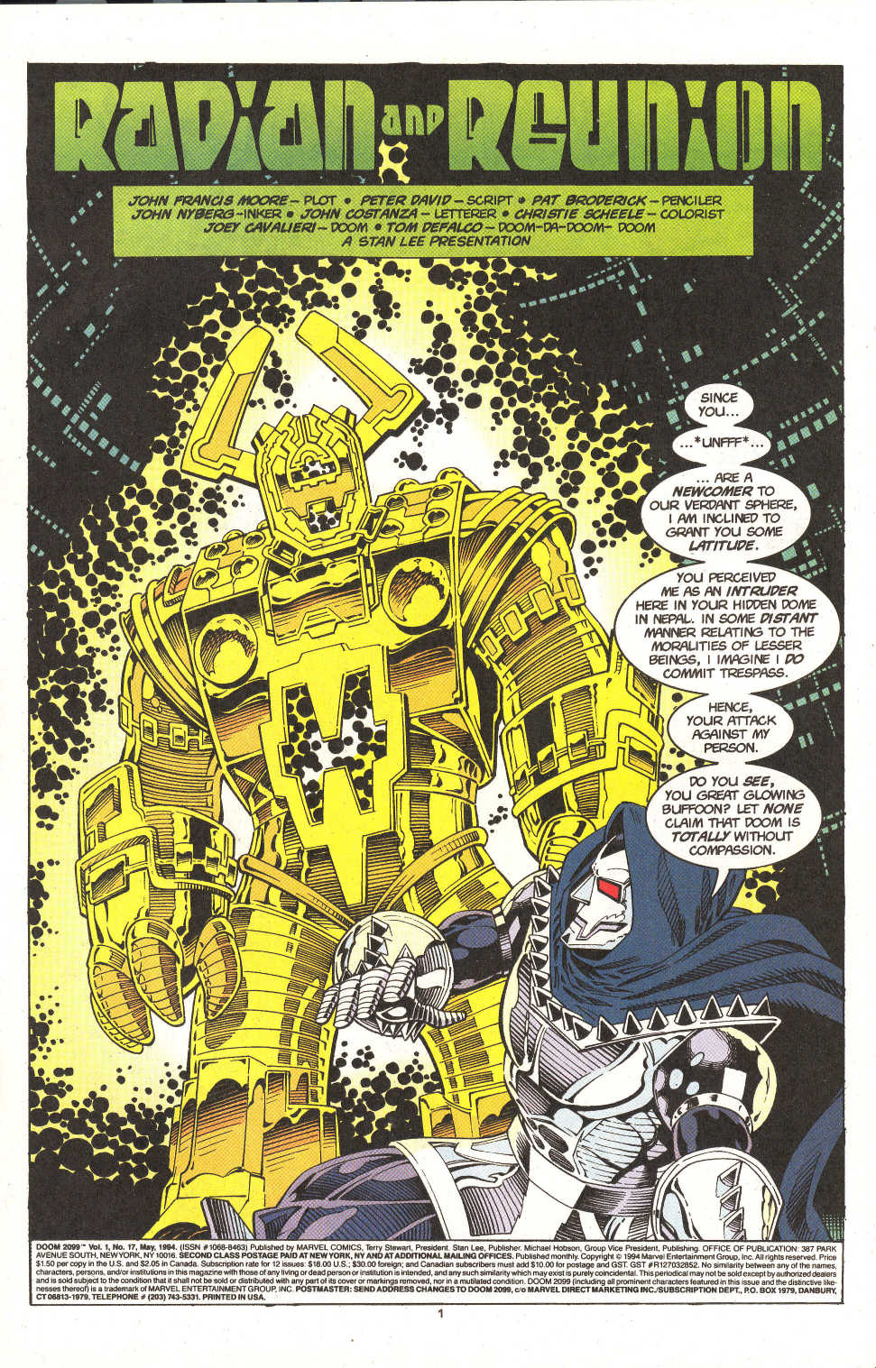 Read online Doom 2099 comic -  Issue #17 - 2