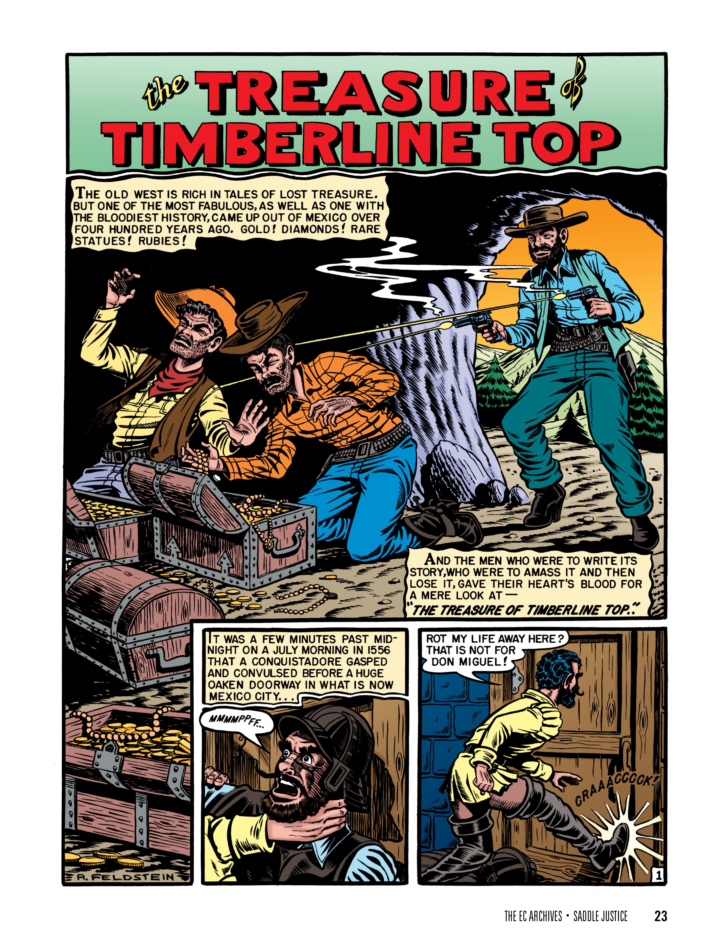 Read online The EC Archives: Saddle Justice comic -  Issue # TPB (Part 1) - 25