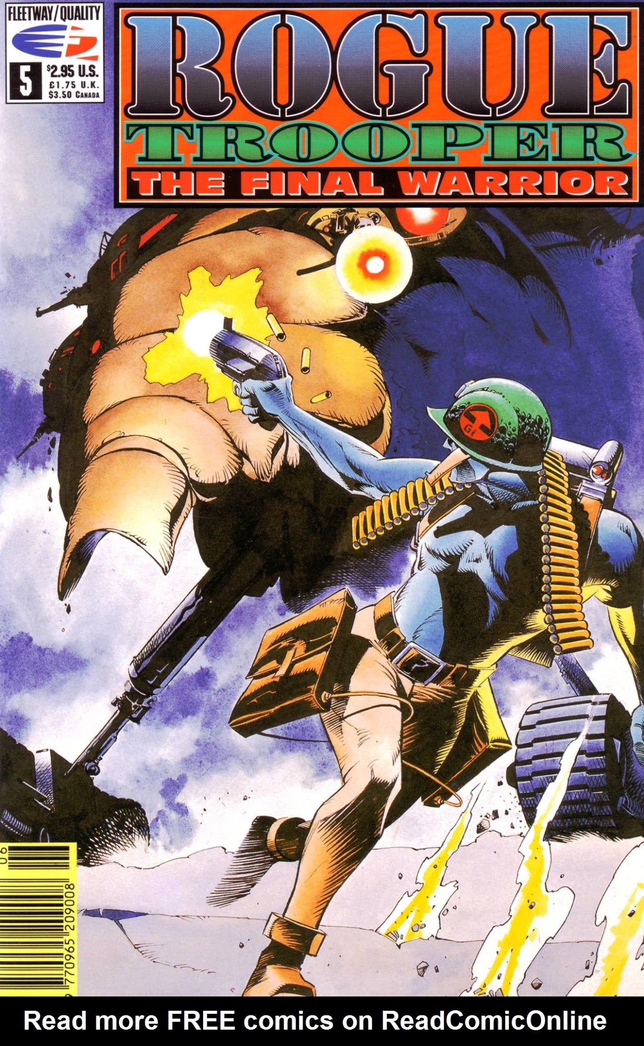 Read online Rogue Trooper:  The Final Warrior comic -  Issue #5 - 1