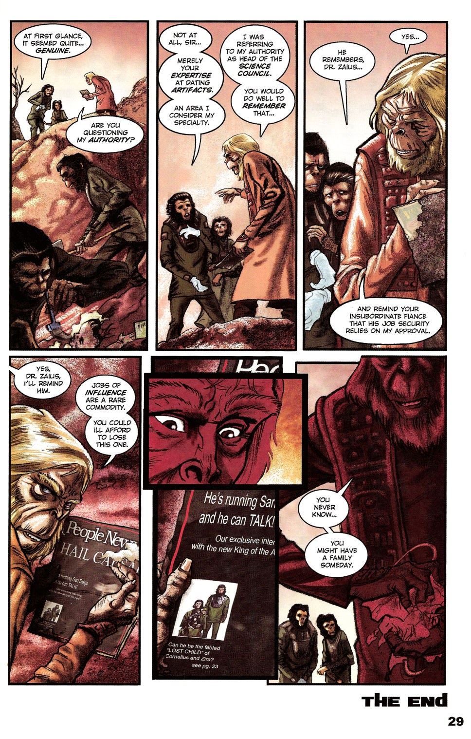 Read online Revolution on the Planet of the Apes comic -  Issue #2 - 30