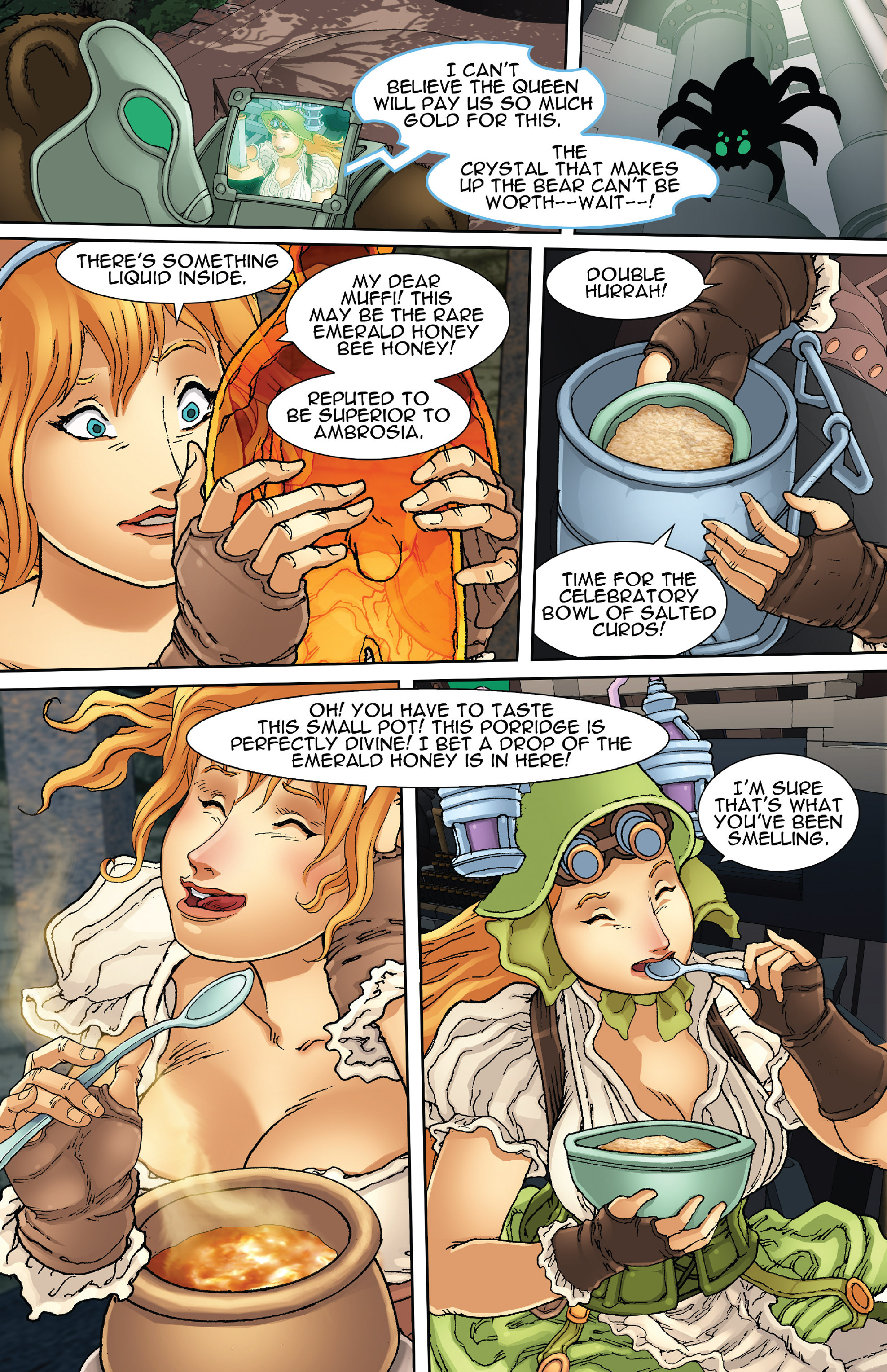 Read online Free Comic Book Day 2015 comic -  Issue # Steampunk Goldilocks - 20