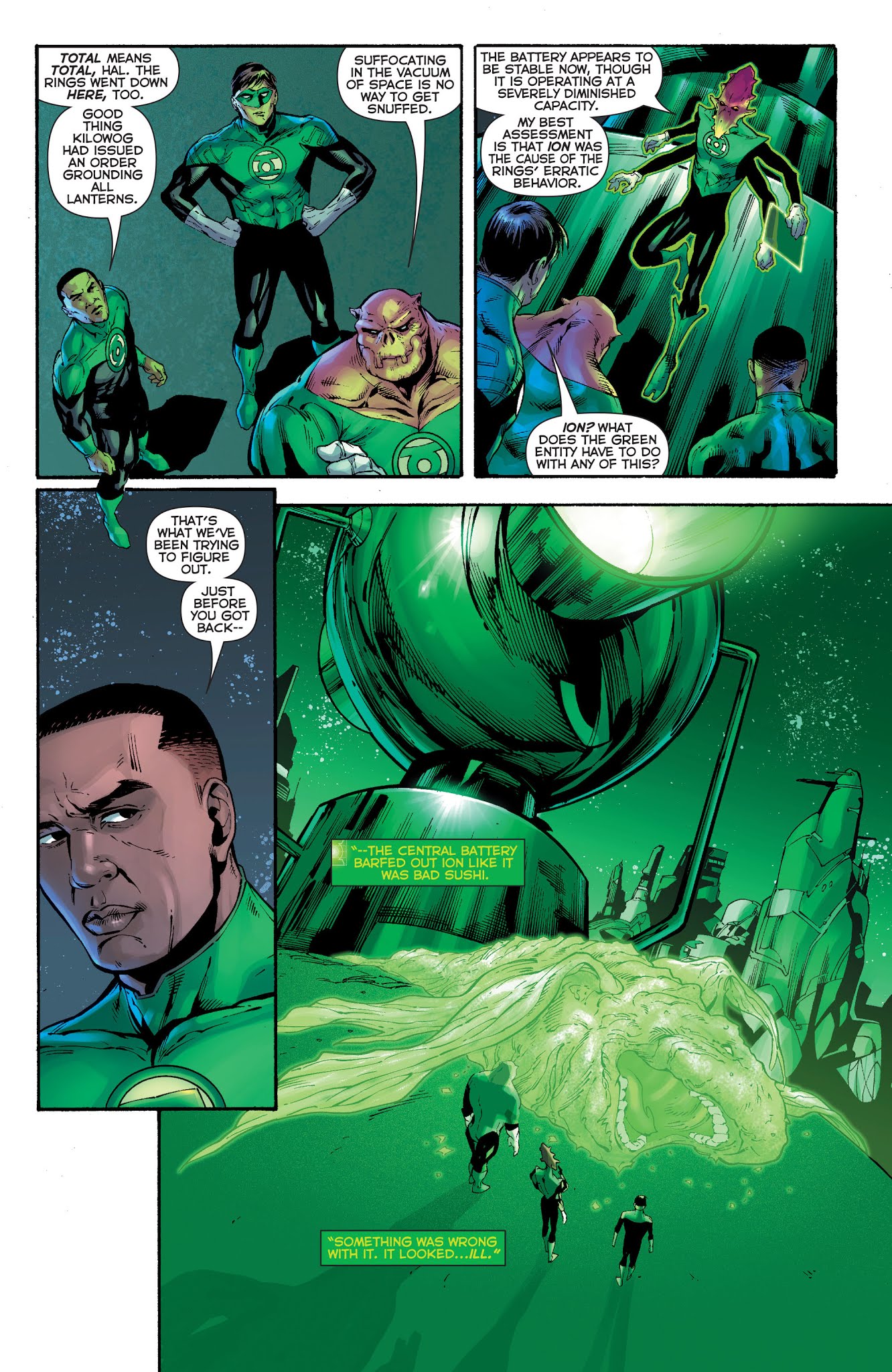 Read online Green Lantern: Lights Out comic -  Issue # TPB - 50