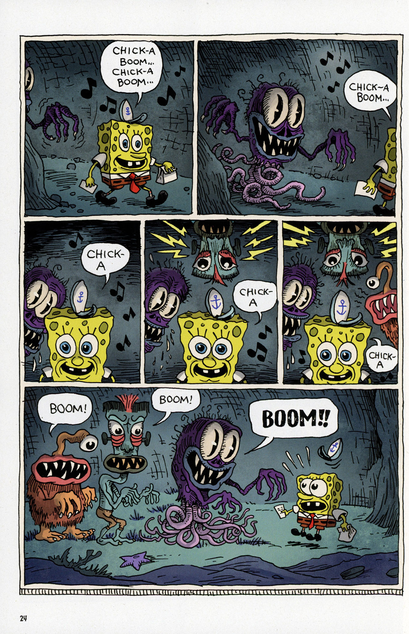 Read Online Spongebob Comics Comic Issue 49