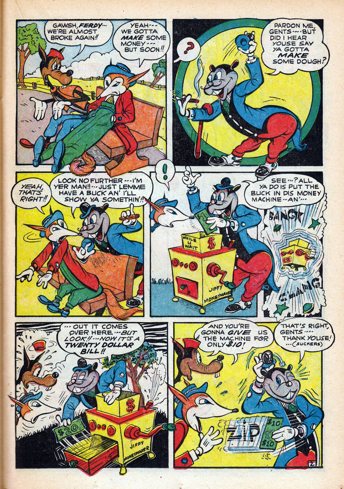 Read online Comedy Comics (1942) comic -  Issue #15 - 39