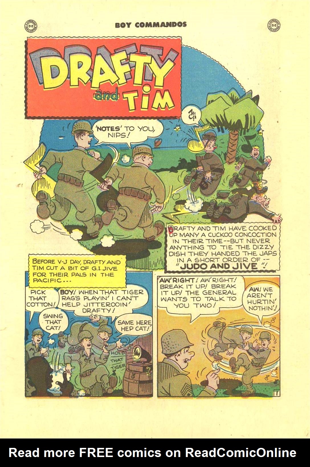 Read online Boy Commandos comic -  Issue #14 - 15