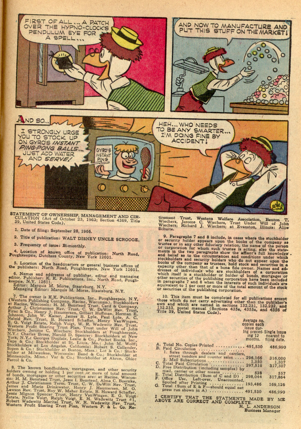 Read online Uncle Scrooge (1953) comic -  Issue #68 - 33