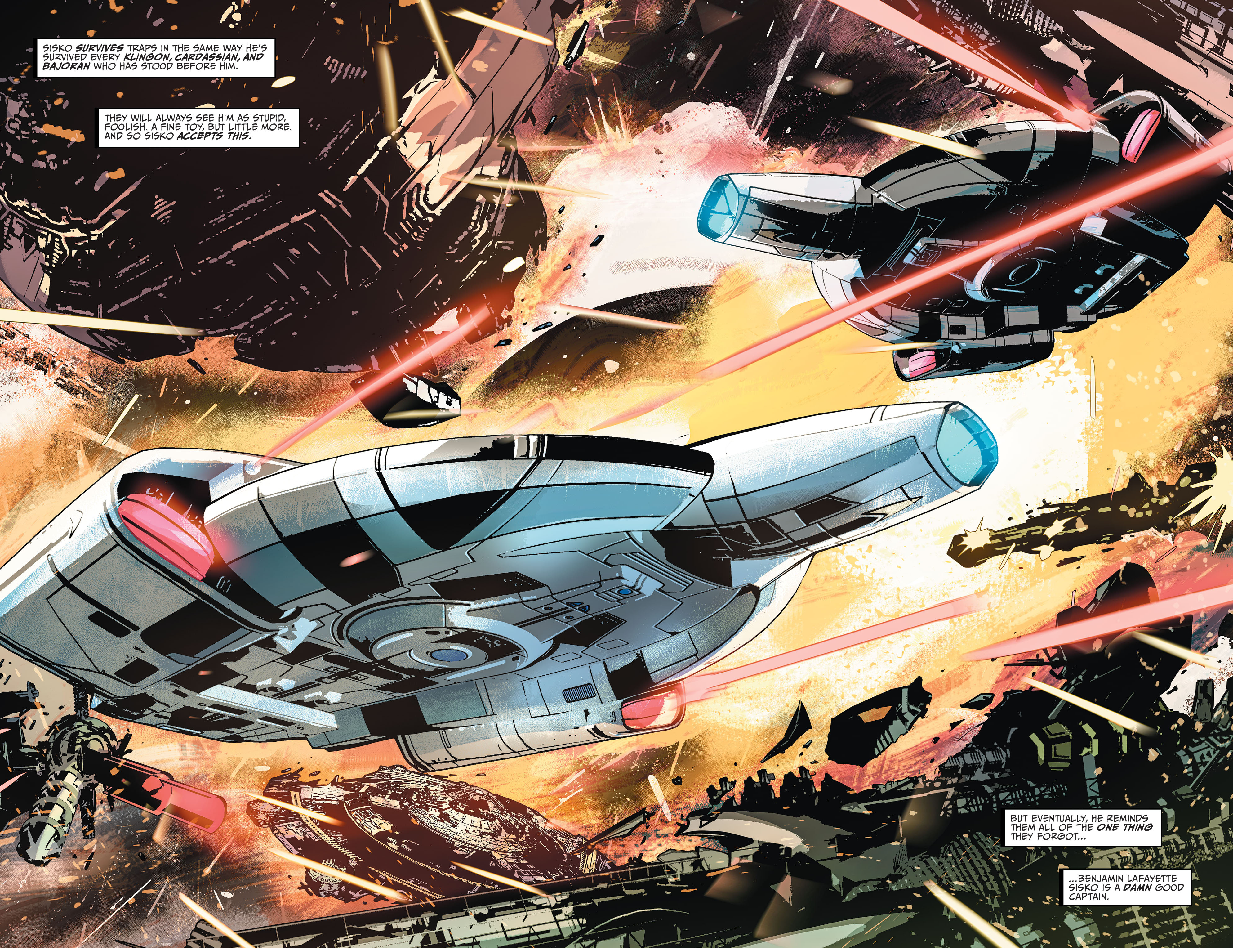 Read online Star Trek: The Mirror War - Sisko comic -  Issue # Full - 18