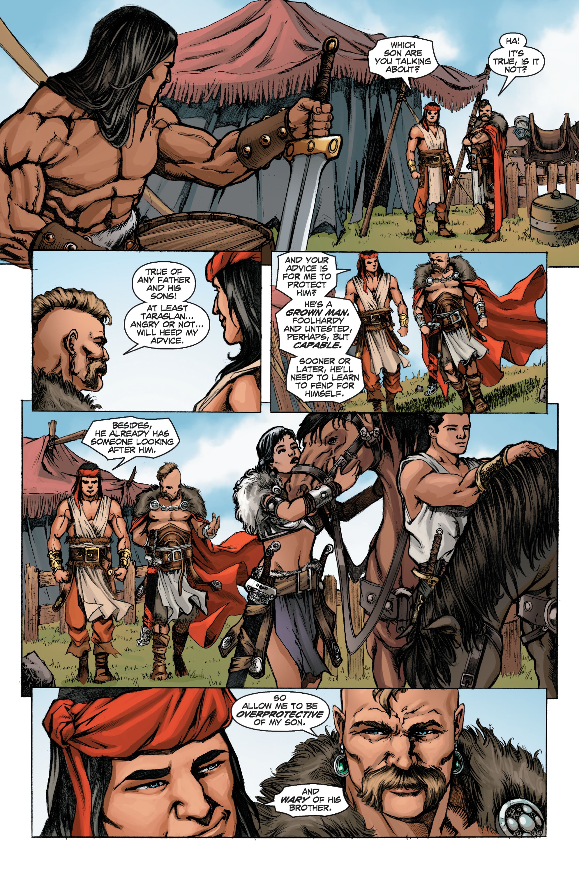 Read online Conan Chronicles Epic Collection comic -  Issue # TPB Blood In His Wake (Part 2) - 64