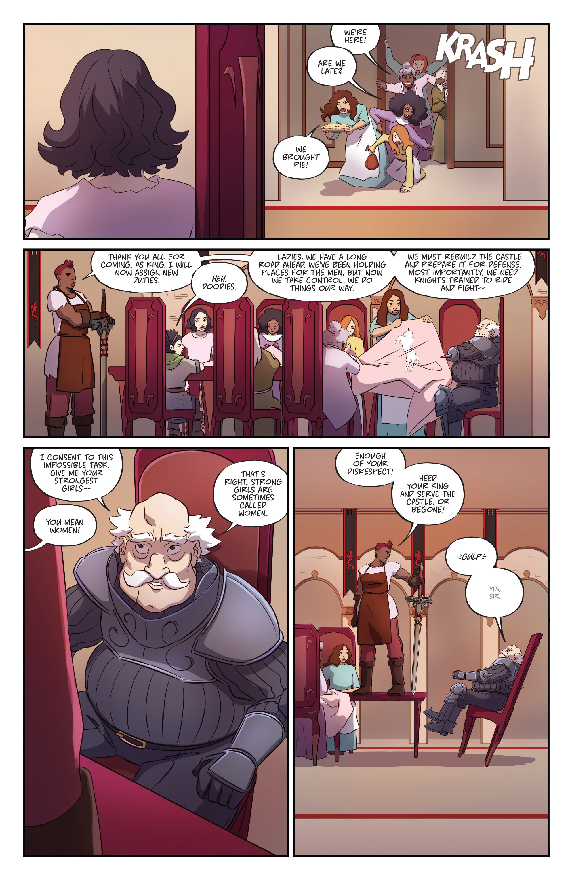 Read online Ladycastle comic -  Issue #1 - 17