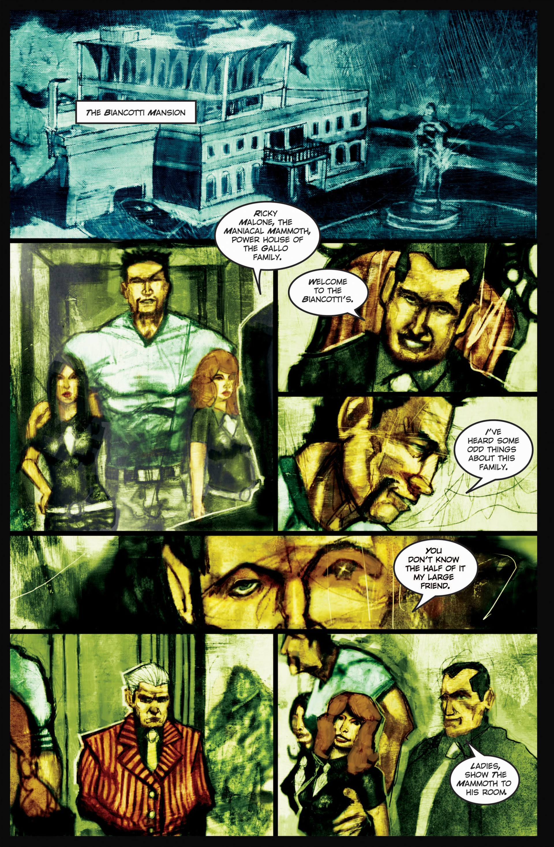 Read online Trenchcoats, Cigarettes and Shotguns comic -  Issue #1 - 22