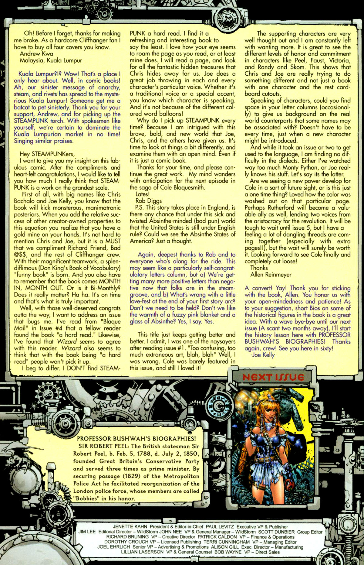 Read online Steampunk comic -  Issue #5 - 32
