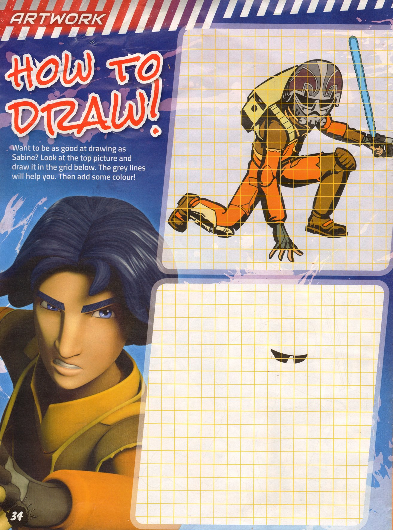 Read online Star Wars Rebels Magazine comic -  Issue #4 - 34