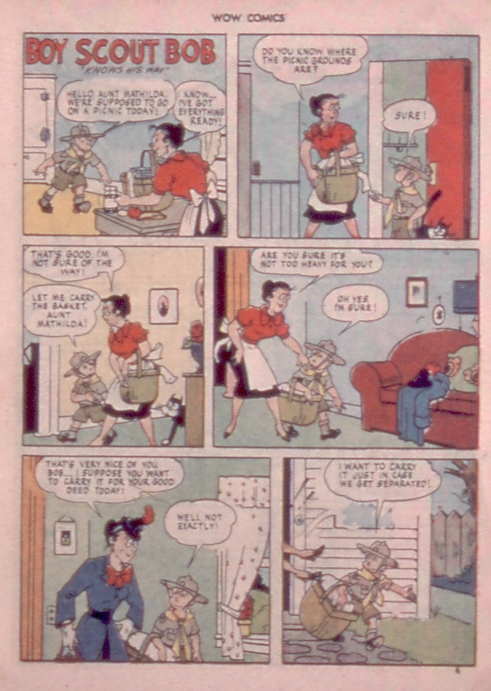 Read online Wow Comics comic -  Issue #46 - 21