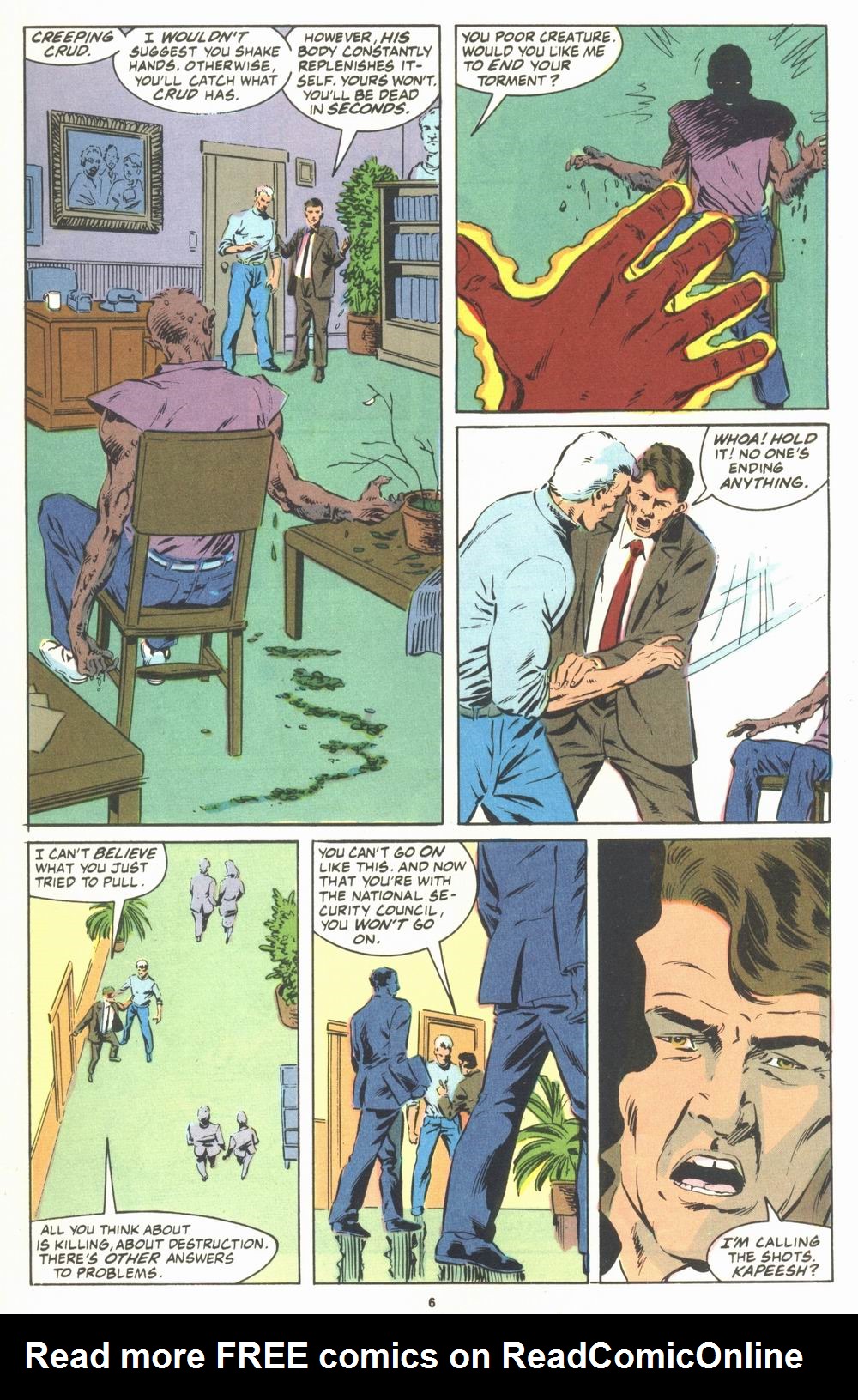 Read online Justice (1986) comic -  Issue #23 - 8