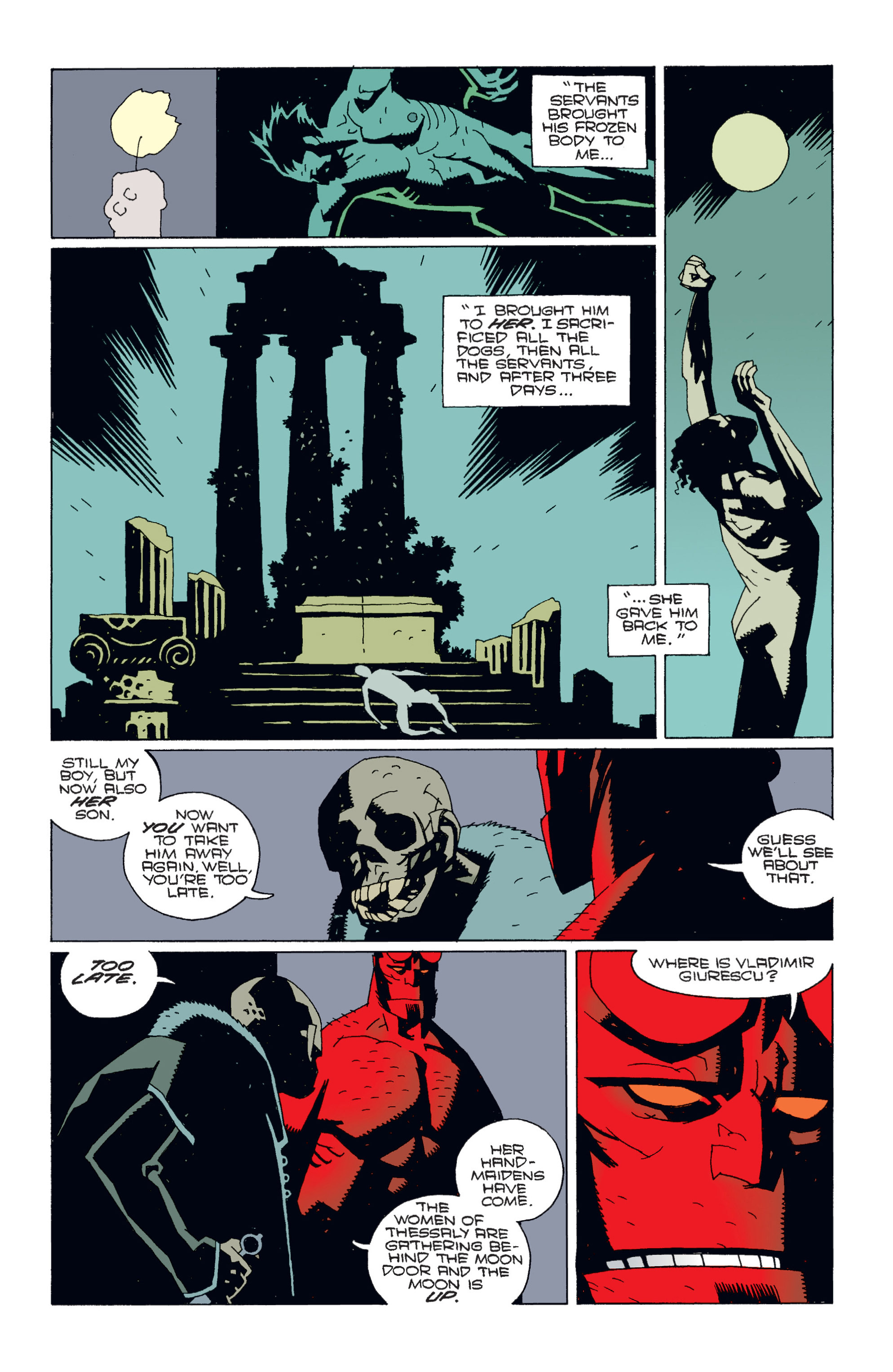 Read online Hellboy comic -  Issue #2 - 52