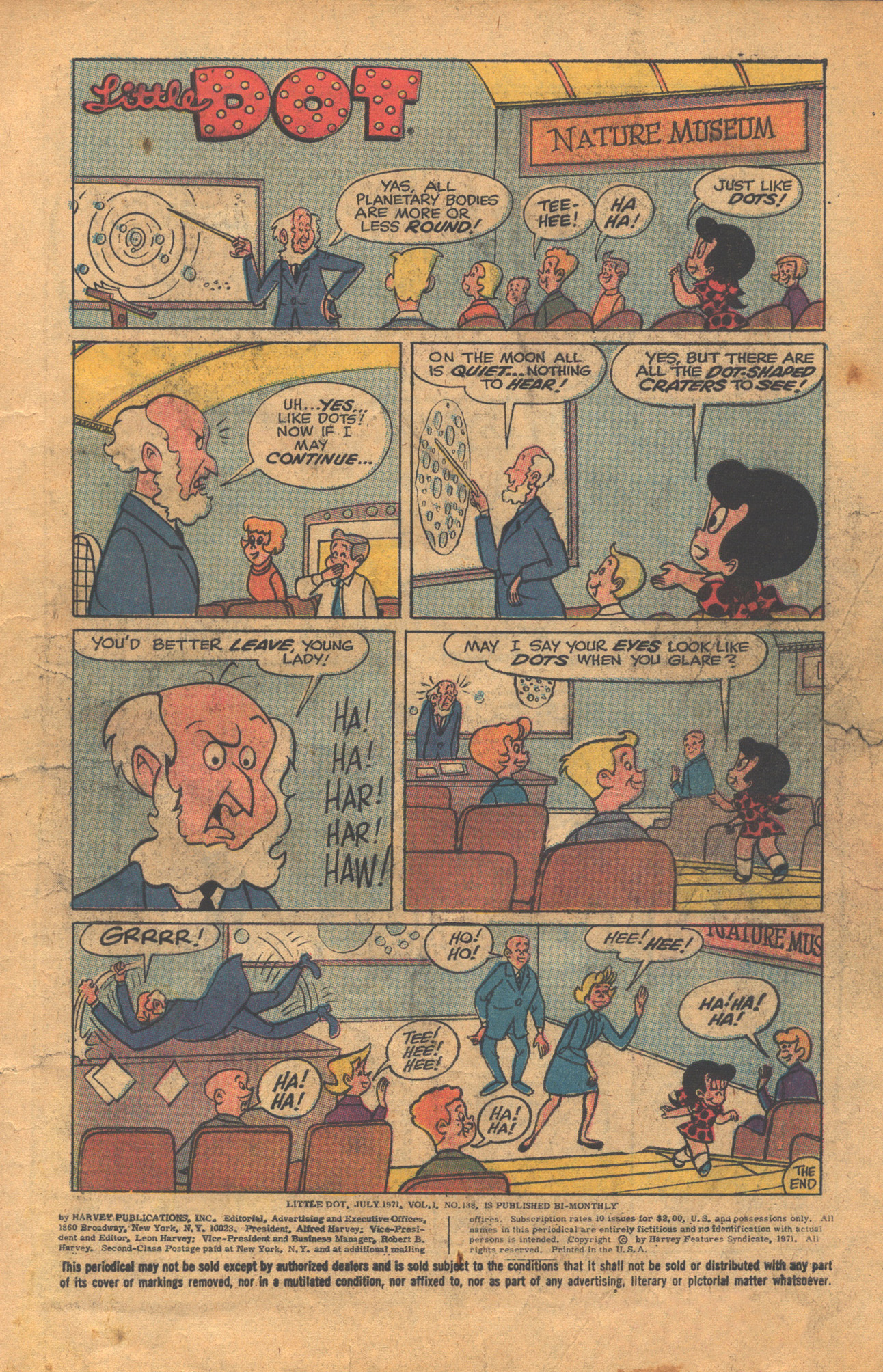 Read online Little Dot (1953) comic -  Issue #138 - 3