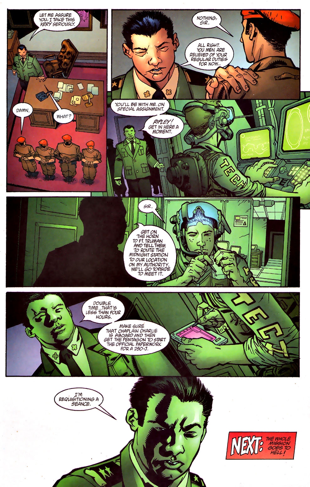 Read online Human Defense Corps comic -  Issue #3 - 23