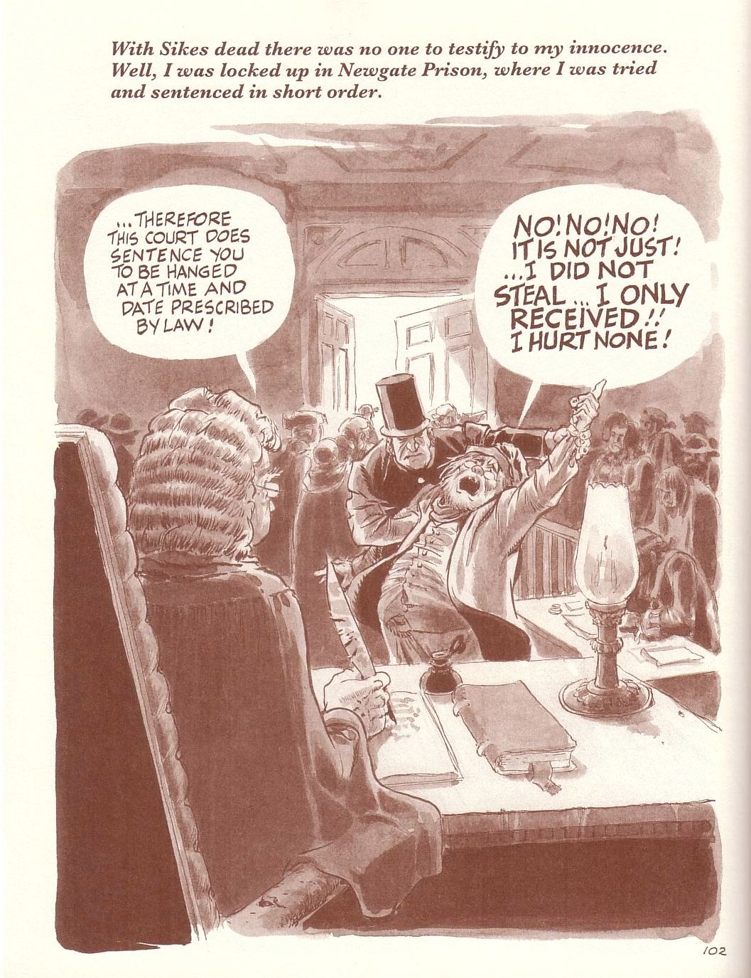 Read online Fagin the Jew comic -  Issue # TPB - 103