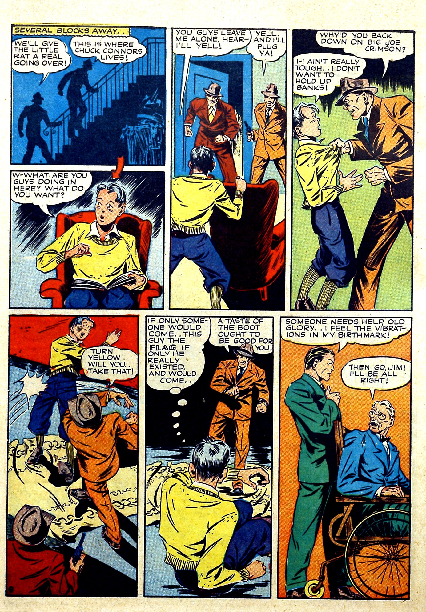 Read online Our Flag Comics comic -  Issue #4 - 8