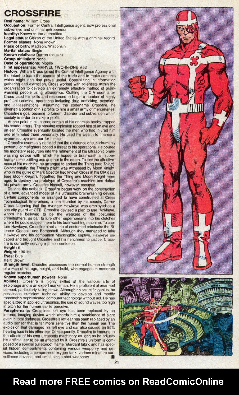 Read online The Official Handbook of the Marvel Universe Deluxe Edition comic -  Issue #3 - 23