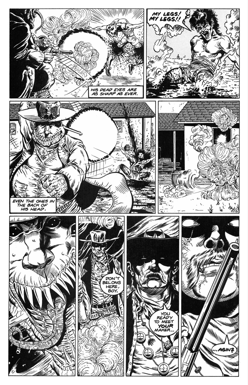 Read online Gunfighters in Hell comic -  Issue #1 - 9