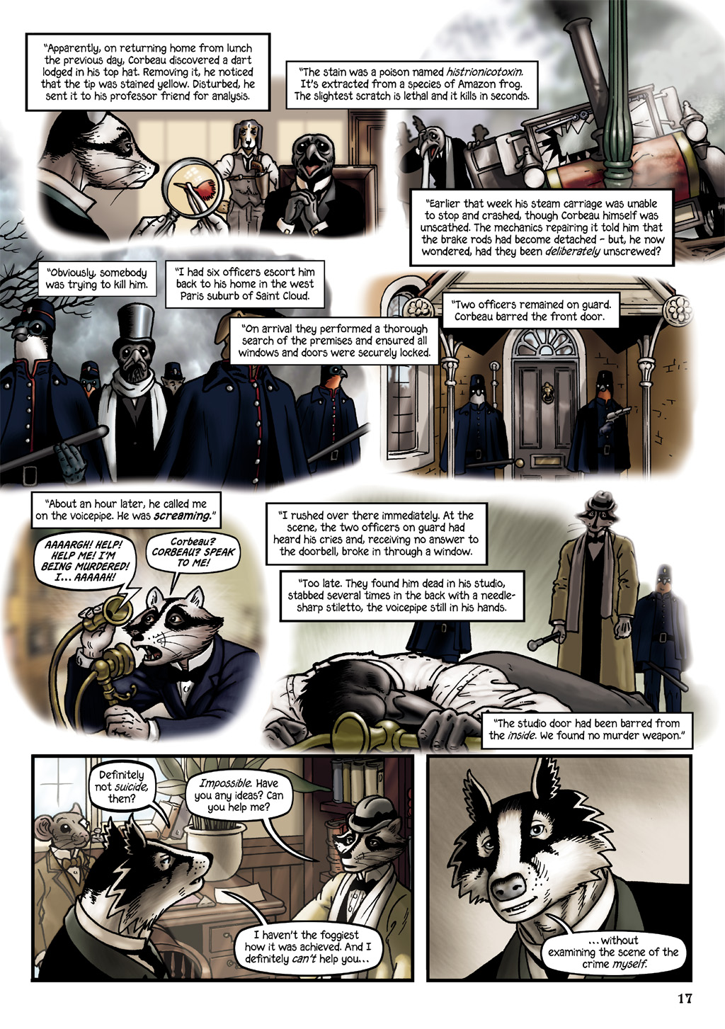 Read online Grandville comic -  Issue # Vol. 3 Bete Noire - 20