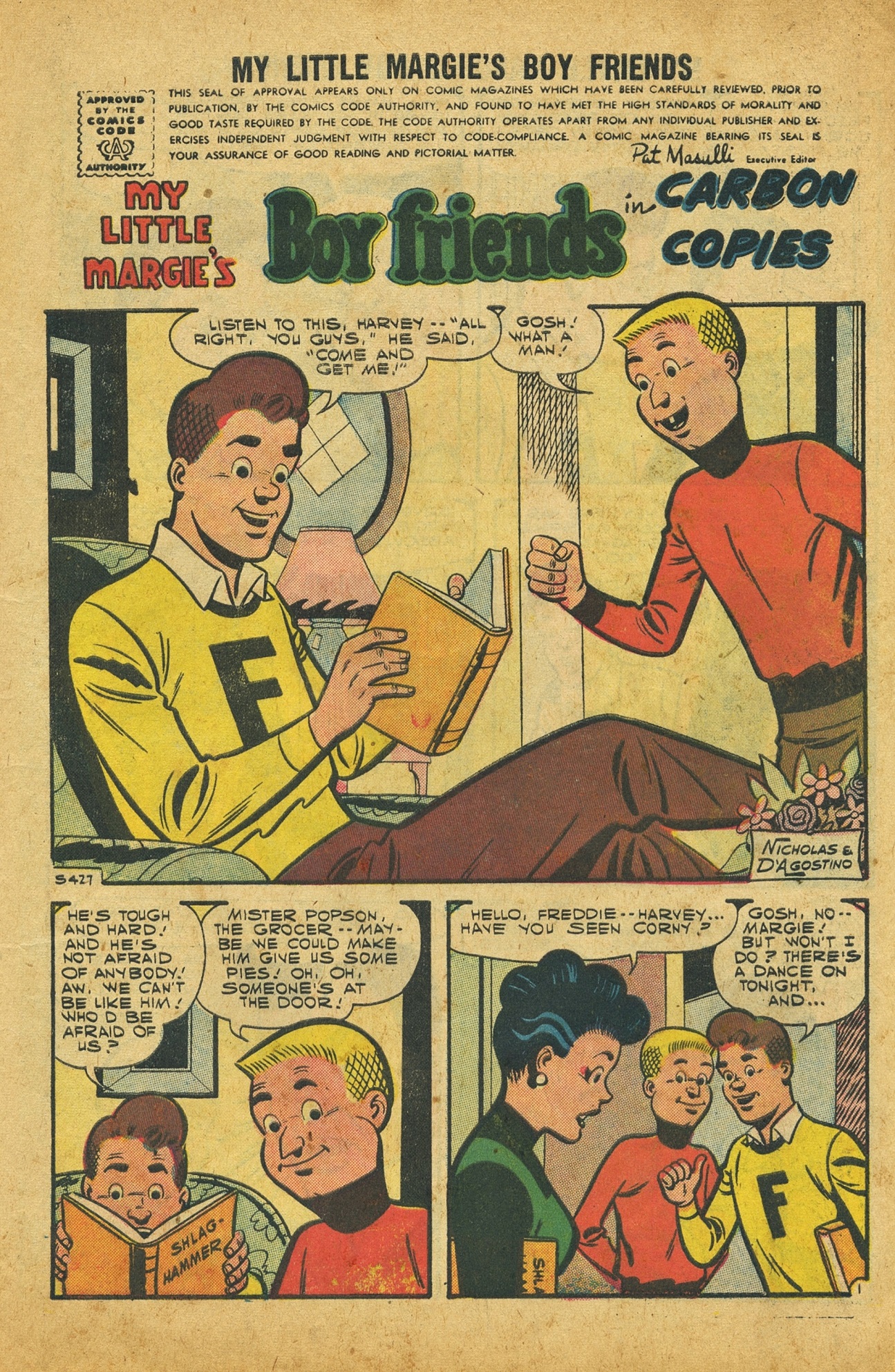 Read online My Little Margie's Boy Friends comic -  Issue #9 - 3