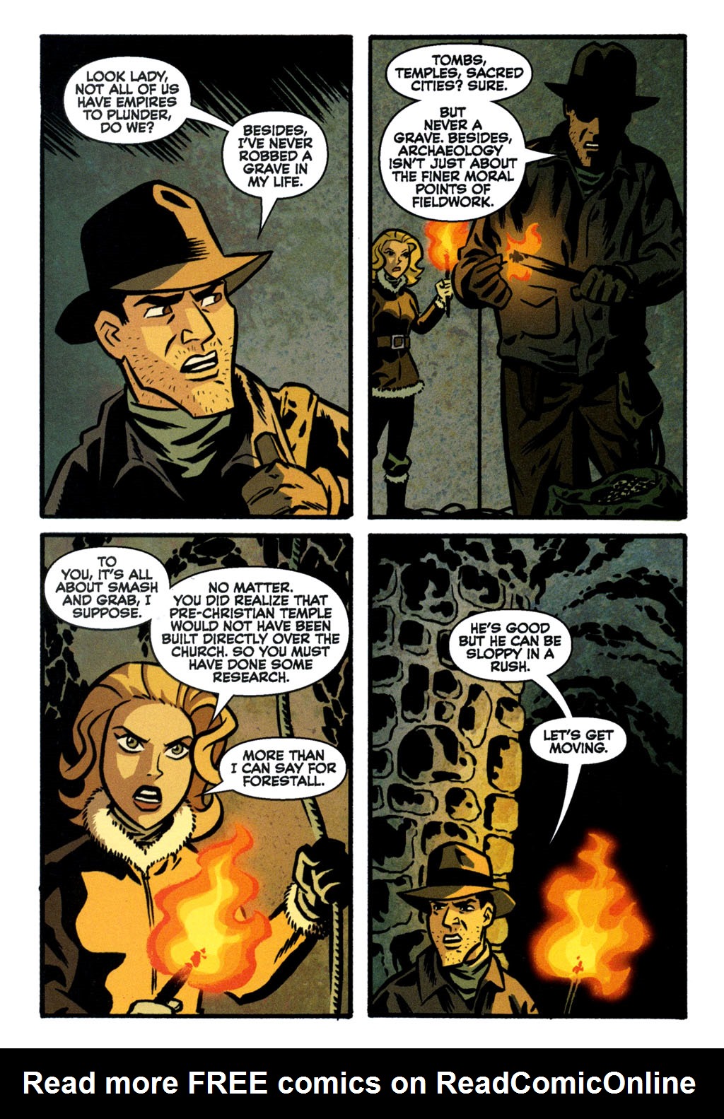 Read online Indiana Jones Adventures comic -  Issue #1 - 15