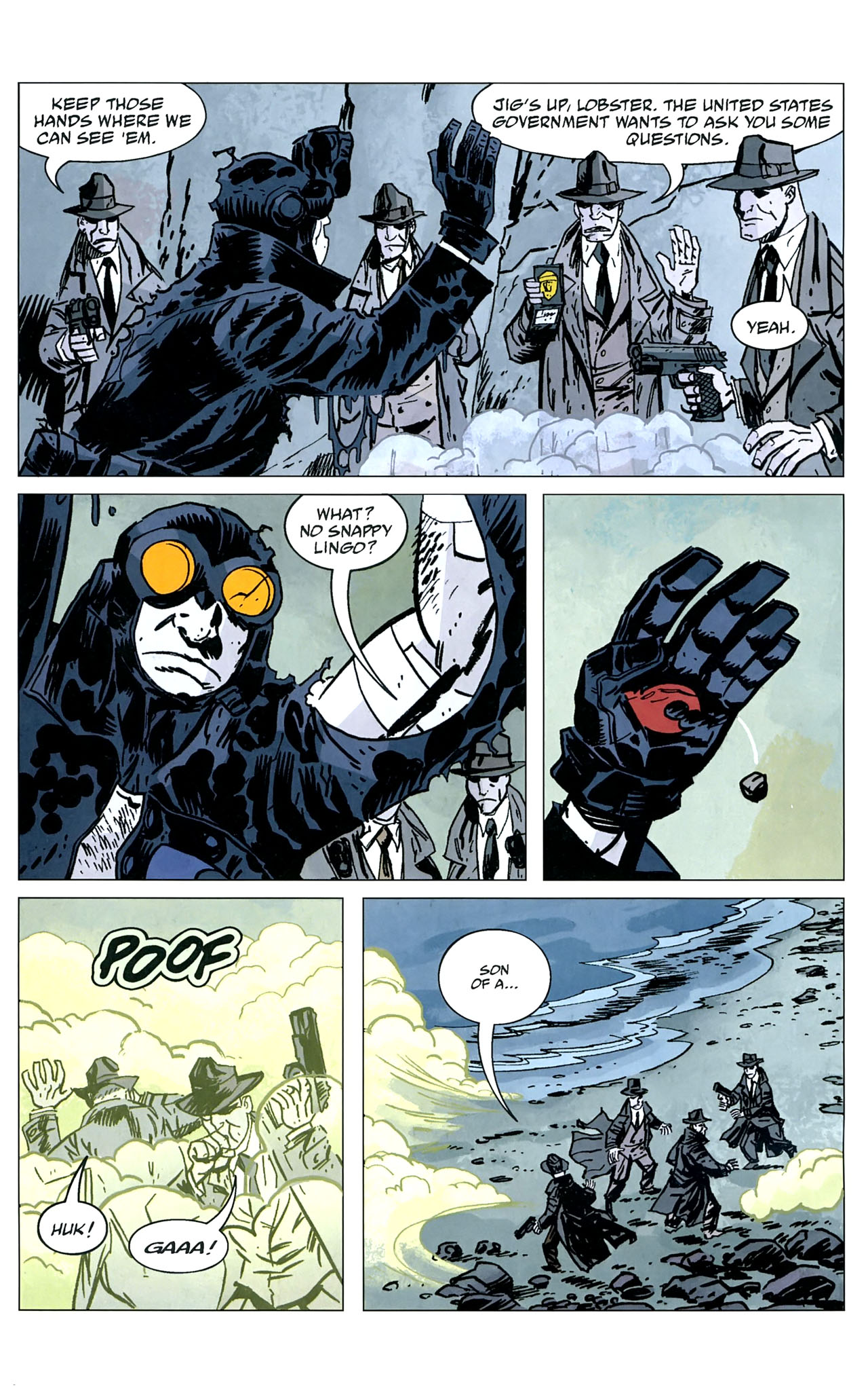 Read online Lobster Johnson: The Iron Prometheus comic -  Issue #5 - 22