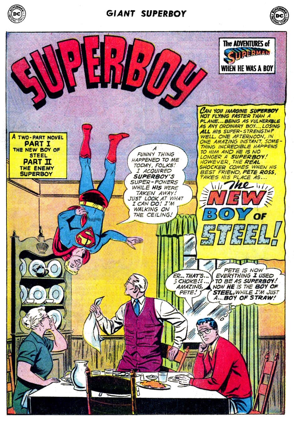 Read online Superboy (1949) comic -  Issue #156 - 35