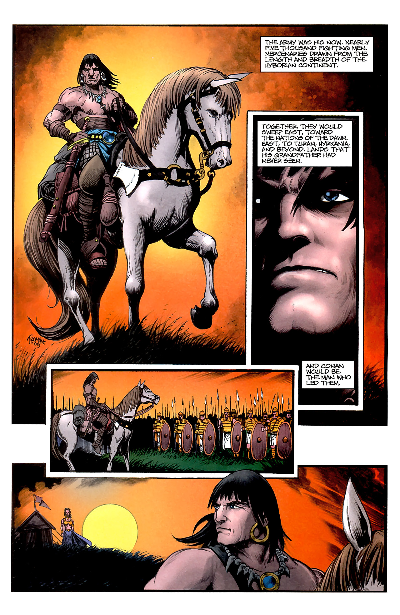 Read online Conan The Cimmerian comic -  Issue #18 - 19