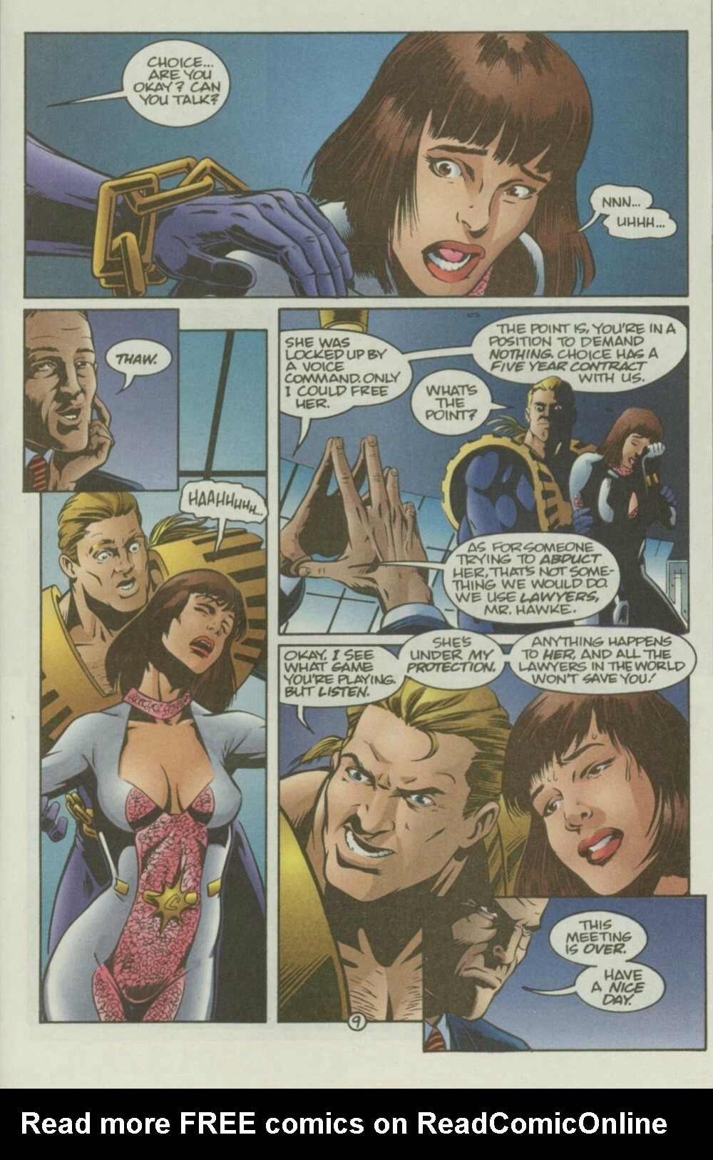 Read online Hardcase comic -  Issue #5 - 10