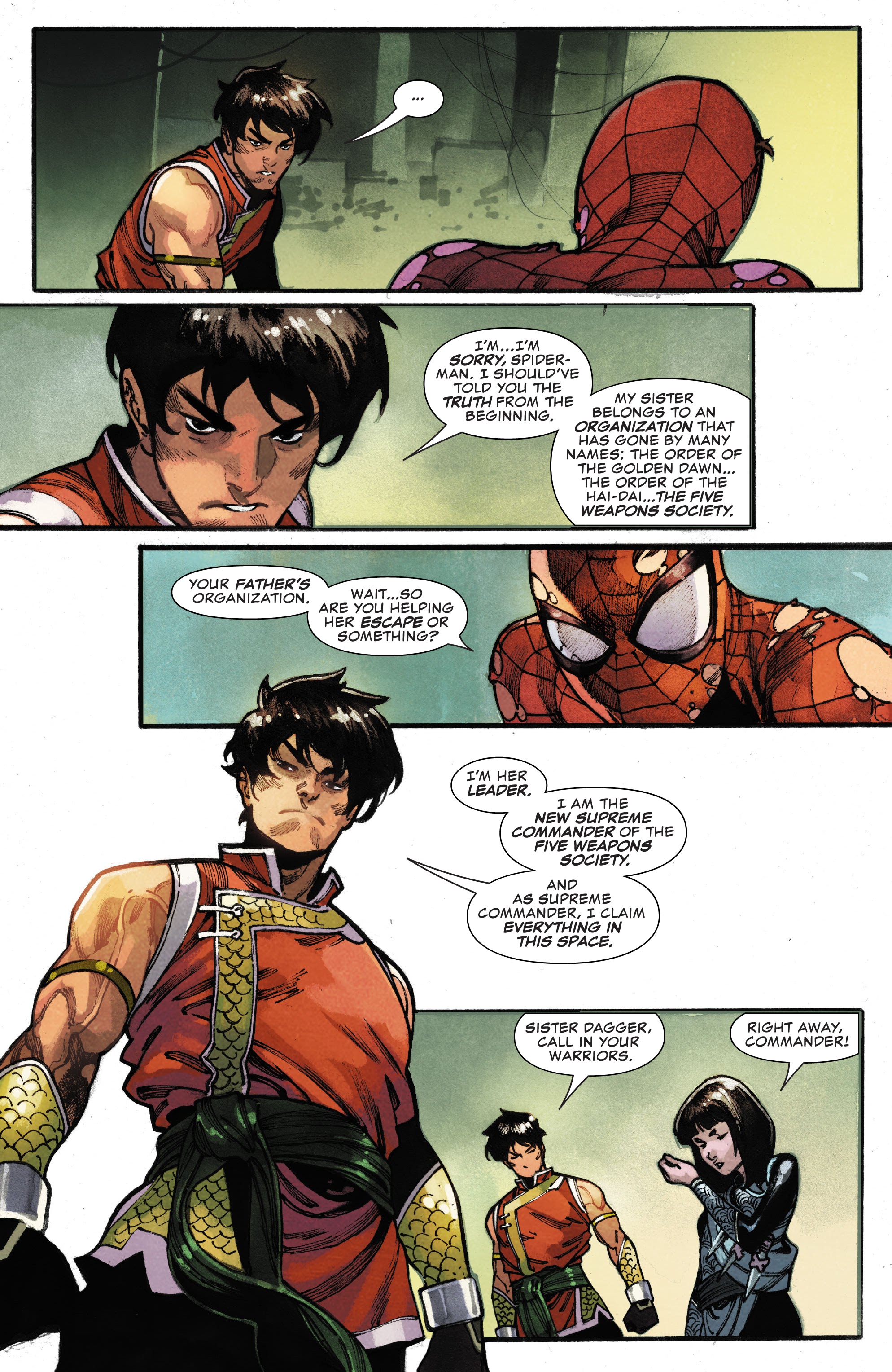 Read online Shang-Chi (2021) comic -  Issue #1 - 18