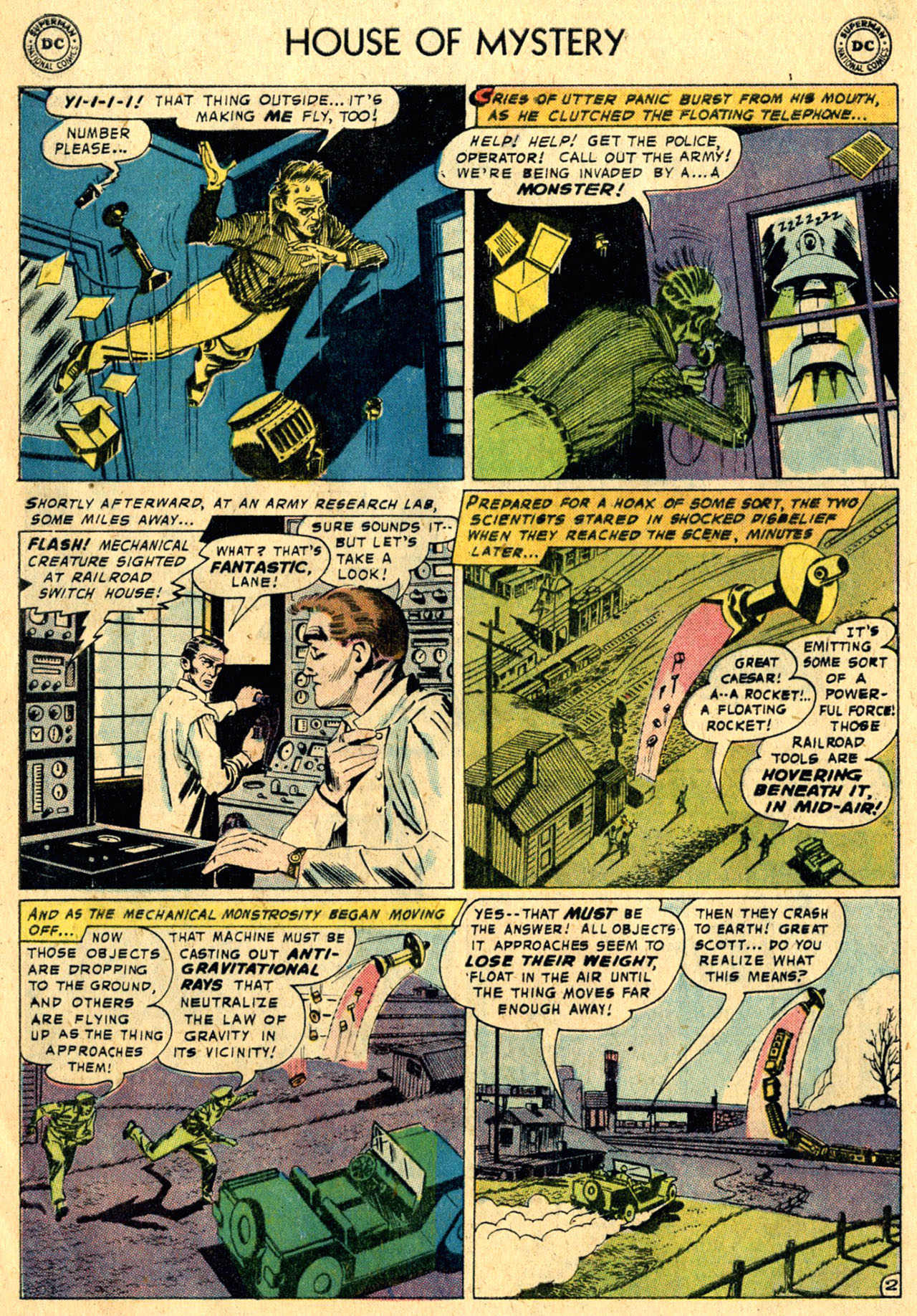 Read online House of Mystery (1951) comic -  Issue #74 - 4