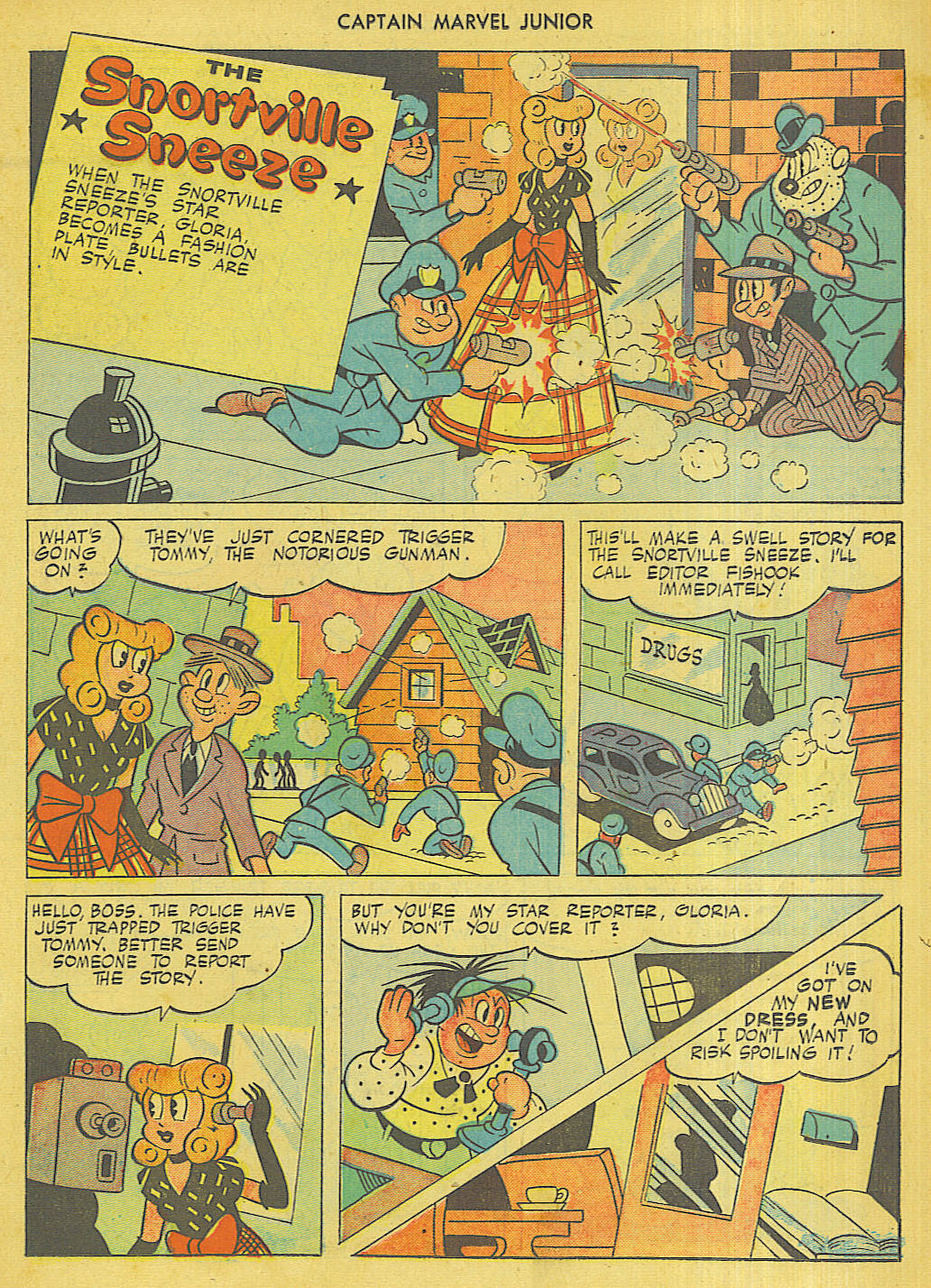 Read online Captain Marvel, Jr. comic -  Issue #43 - 23