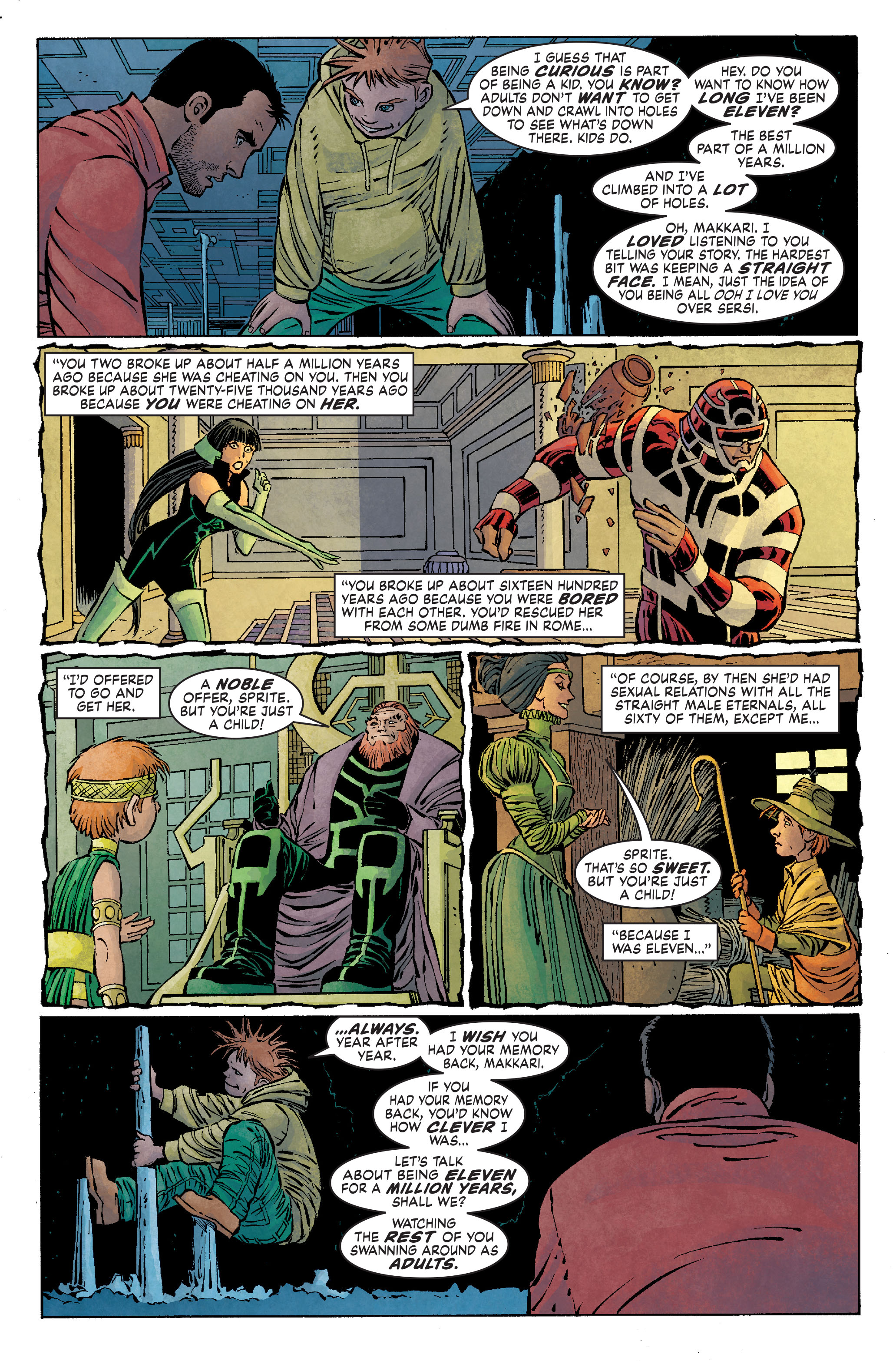 Read online Eternals (2006) comic -  Issue #4 - 14