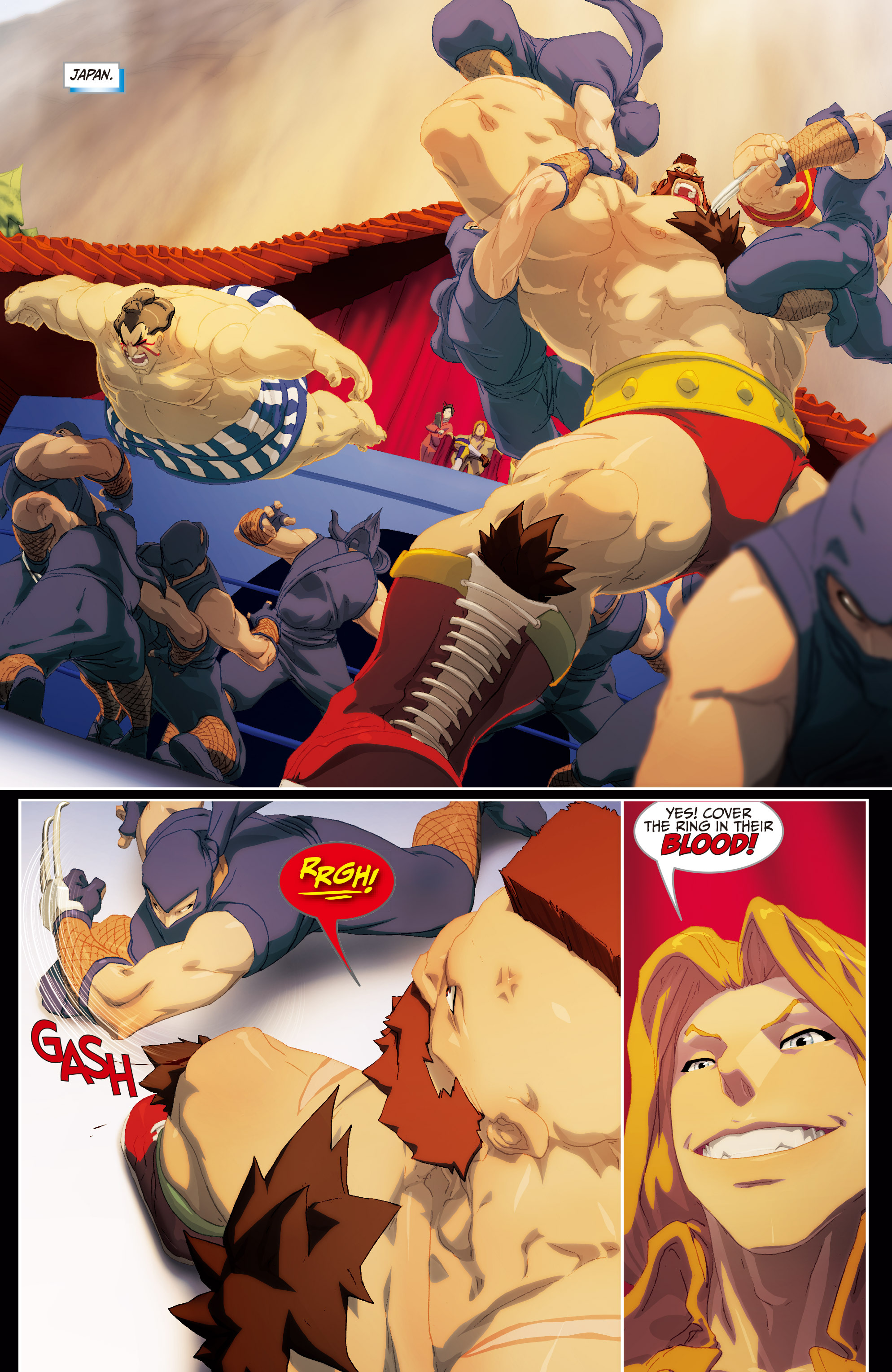 Read online Street Fighter II Turbo comic -  Issue #6 - 8
