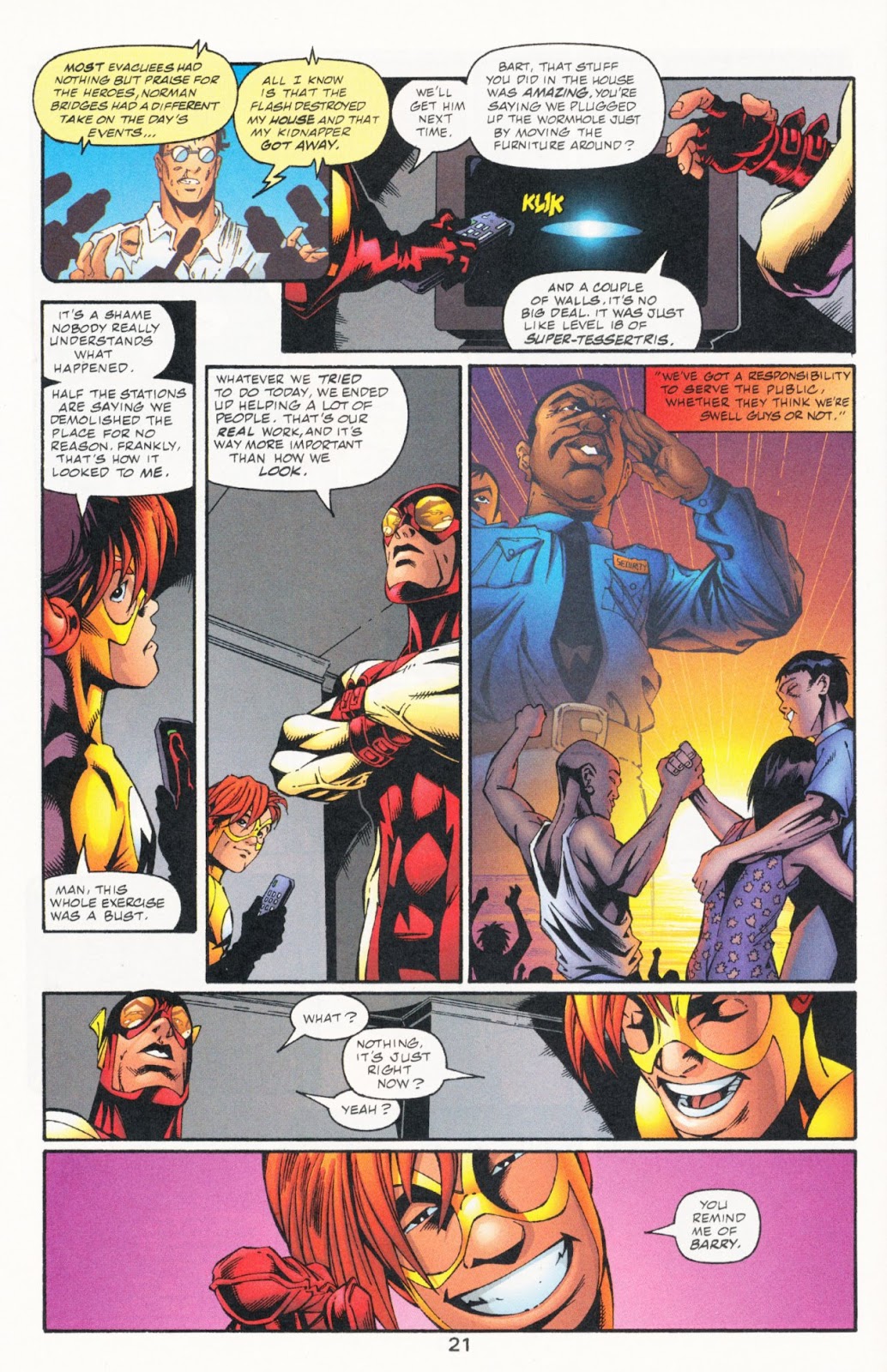 Sins of Youth issue Kid Flash and Impulse - Page 32