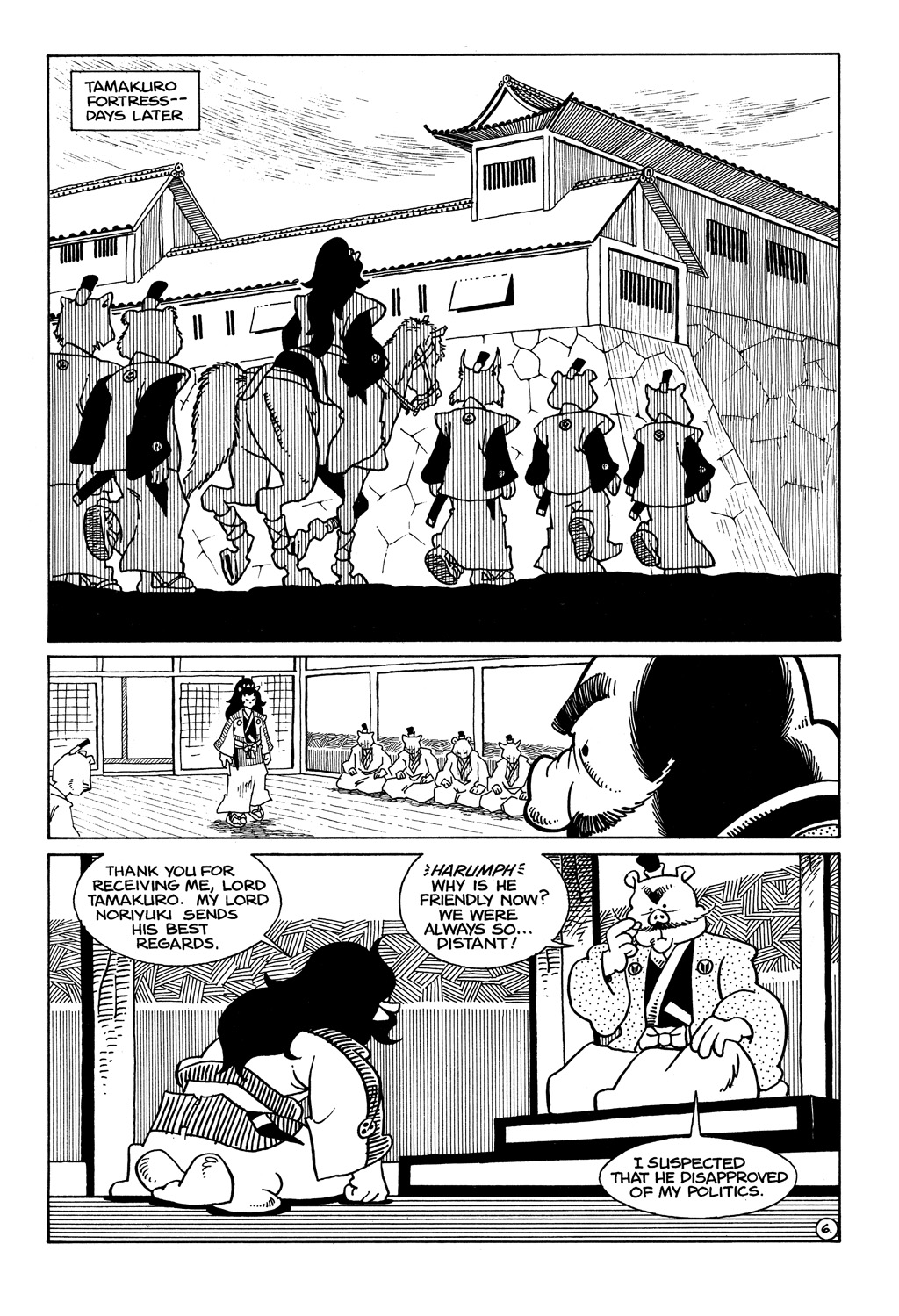 Read online Usagi Yojimbo (1987) comic -  Issue #13 - 7
