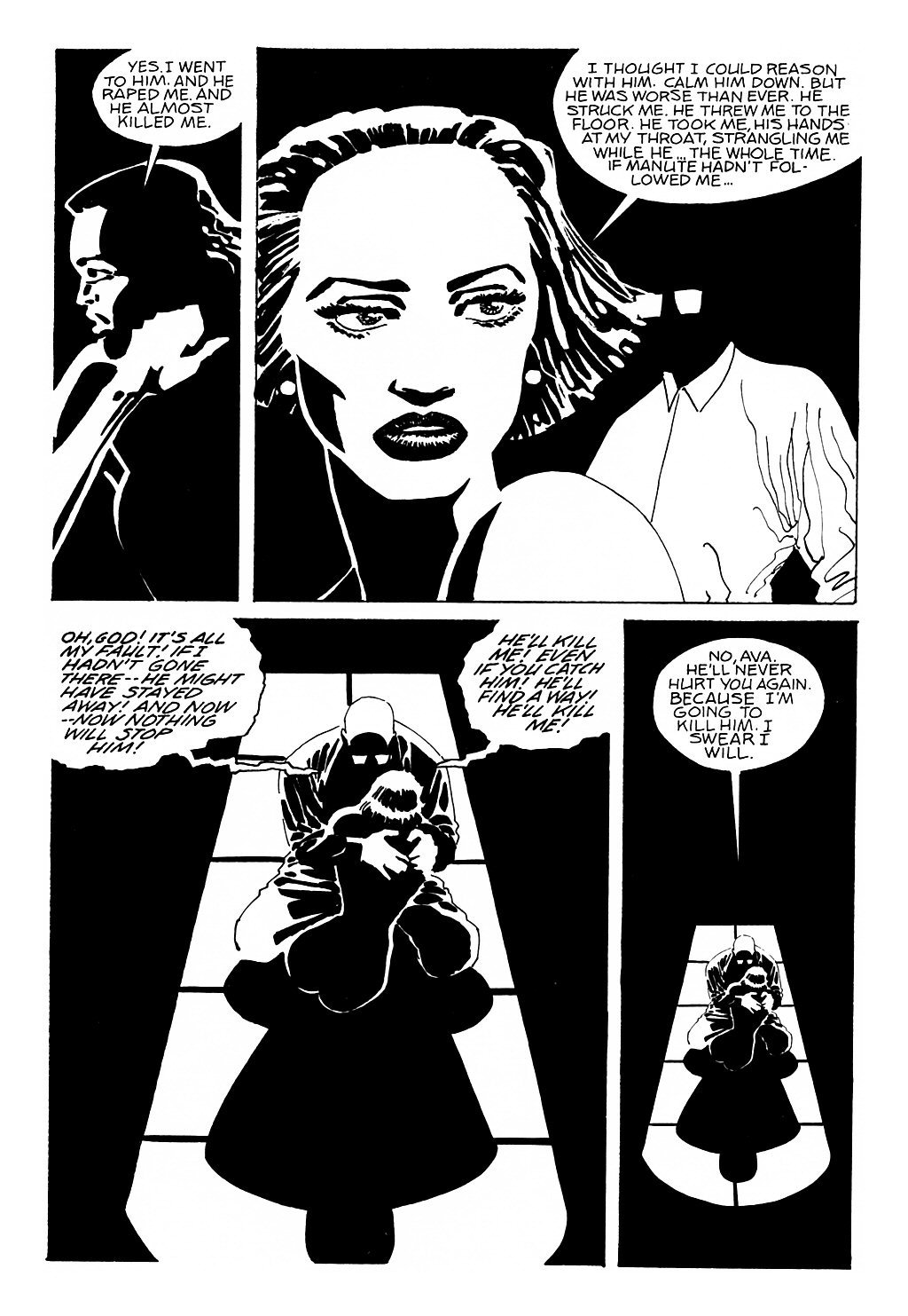Read online Sin City: A Dame to Kill For comic -  Issue # Full - 164