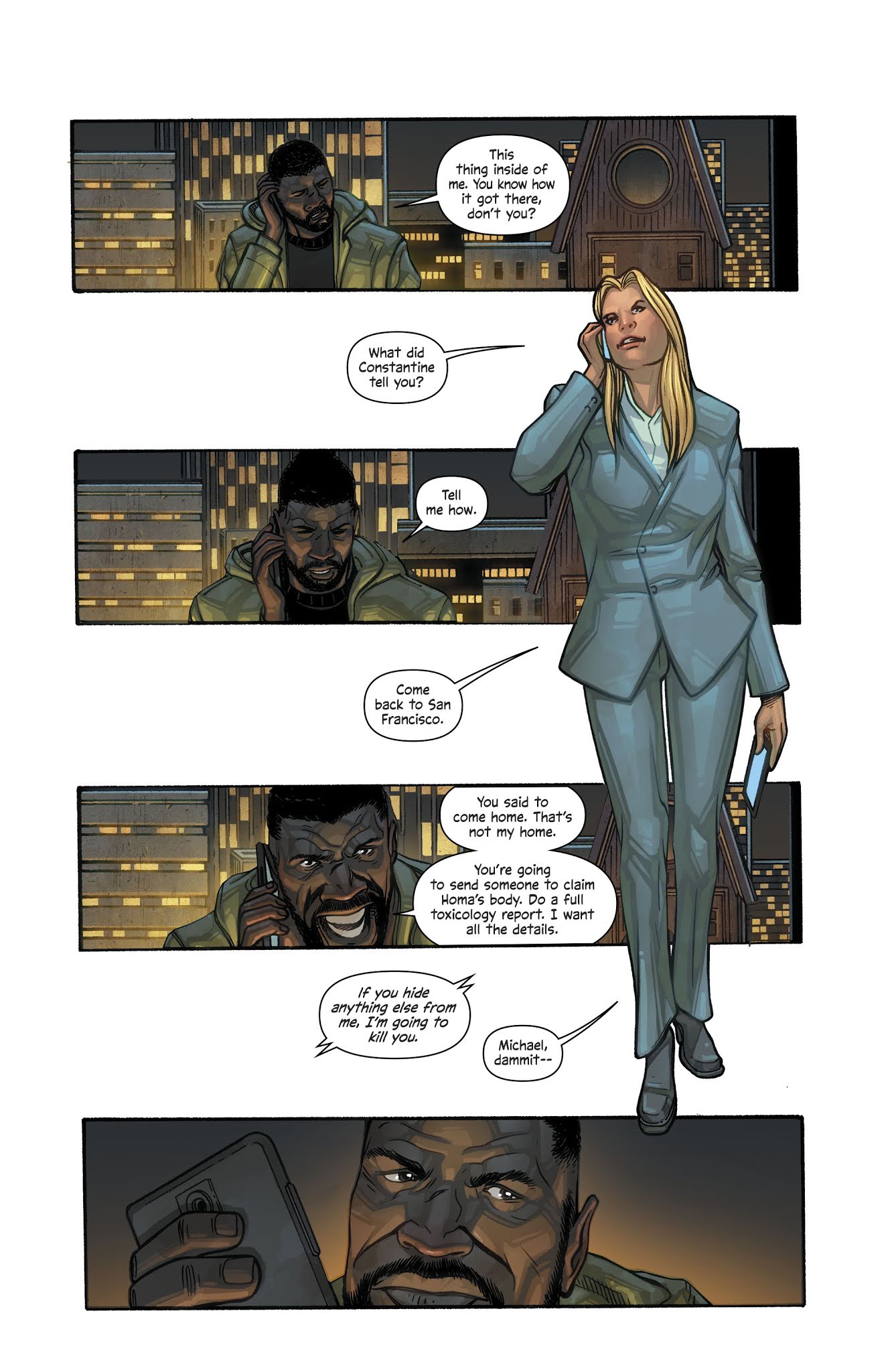 Read online The Wild Storm: Michael Cray comic -  Issue #10 - 13