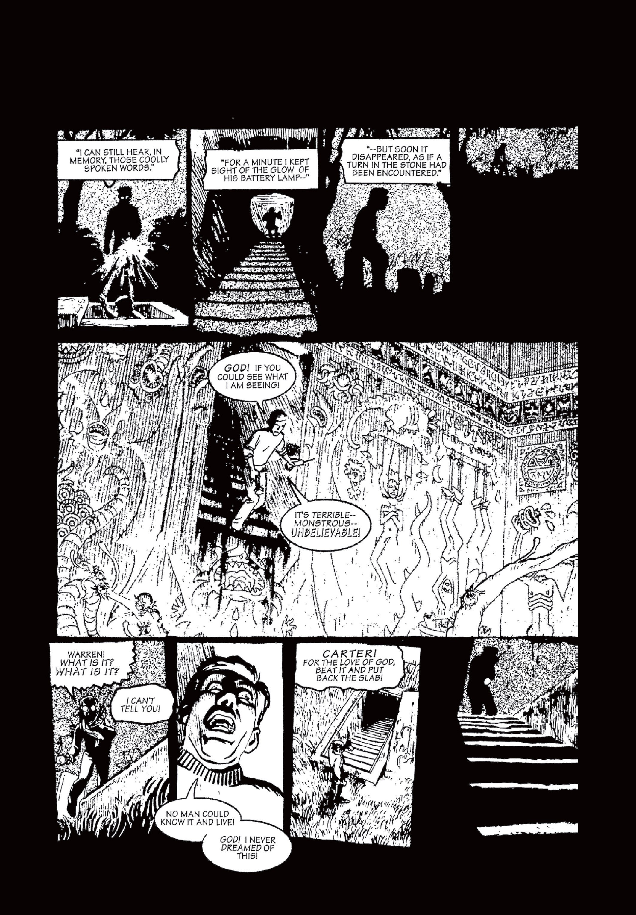 Read online Worlds of H.P. Lovecraft comic -  Issue # Issue The Statement of Randoph Carter - 25