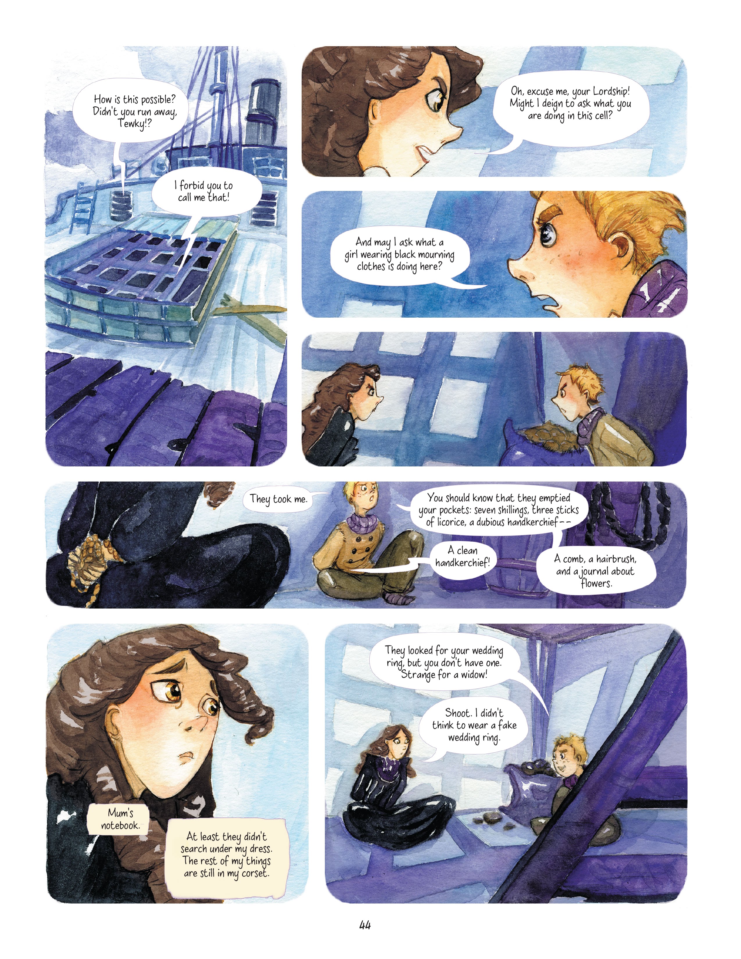 Read online An Enola Holmes Mystery comic -  Issue #1 - 46