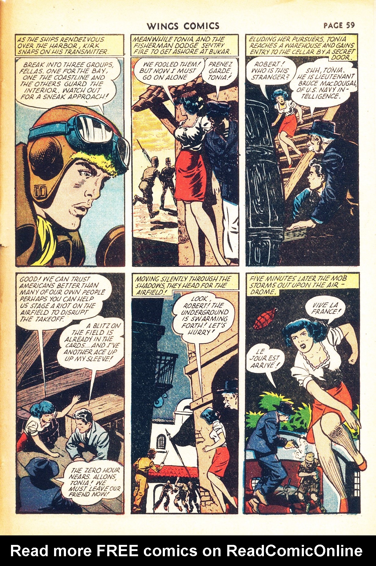 Read online Wings Comics comic -  Issue #31 - 60