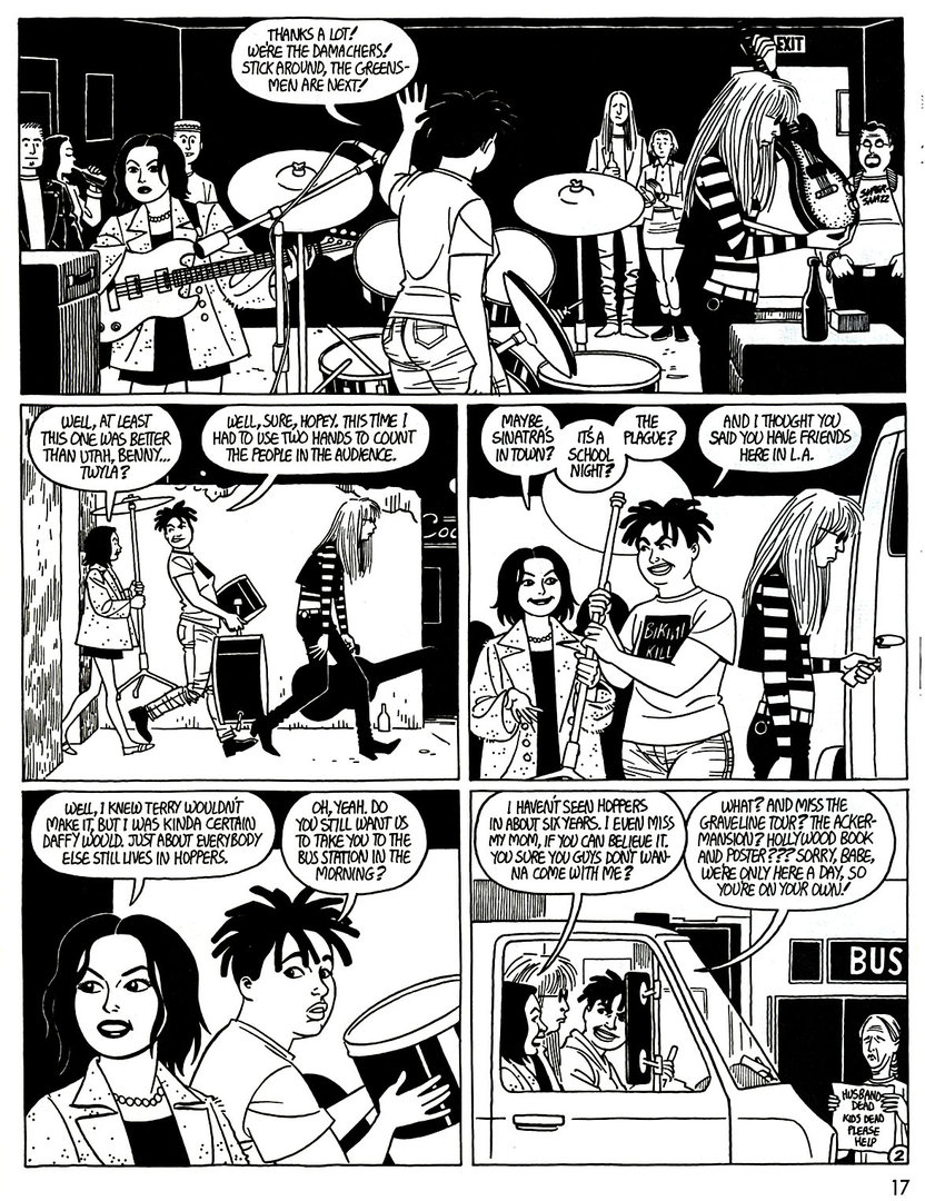 Read online Love and Rockets (1982) comic -  Issue #45 - 19