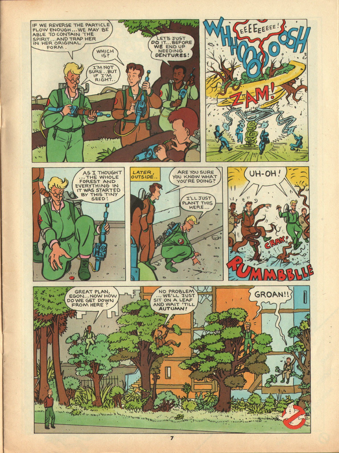 Read online The Real Ghostbusters comic -  Issue #18 - 7