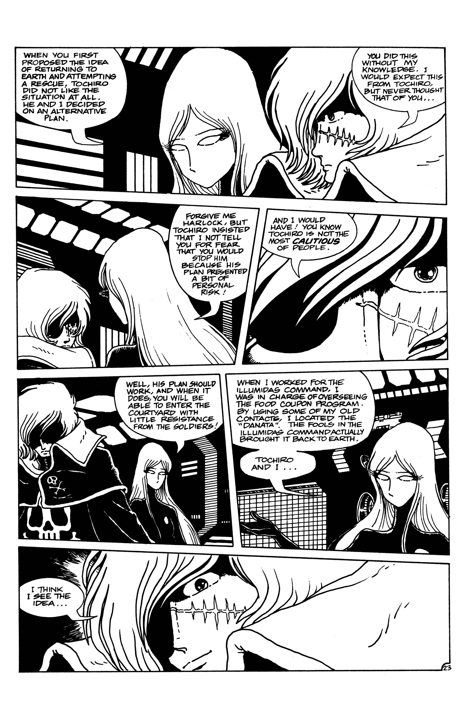 Read online Captain Harlock comic -  Issue #1 - 26