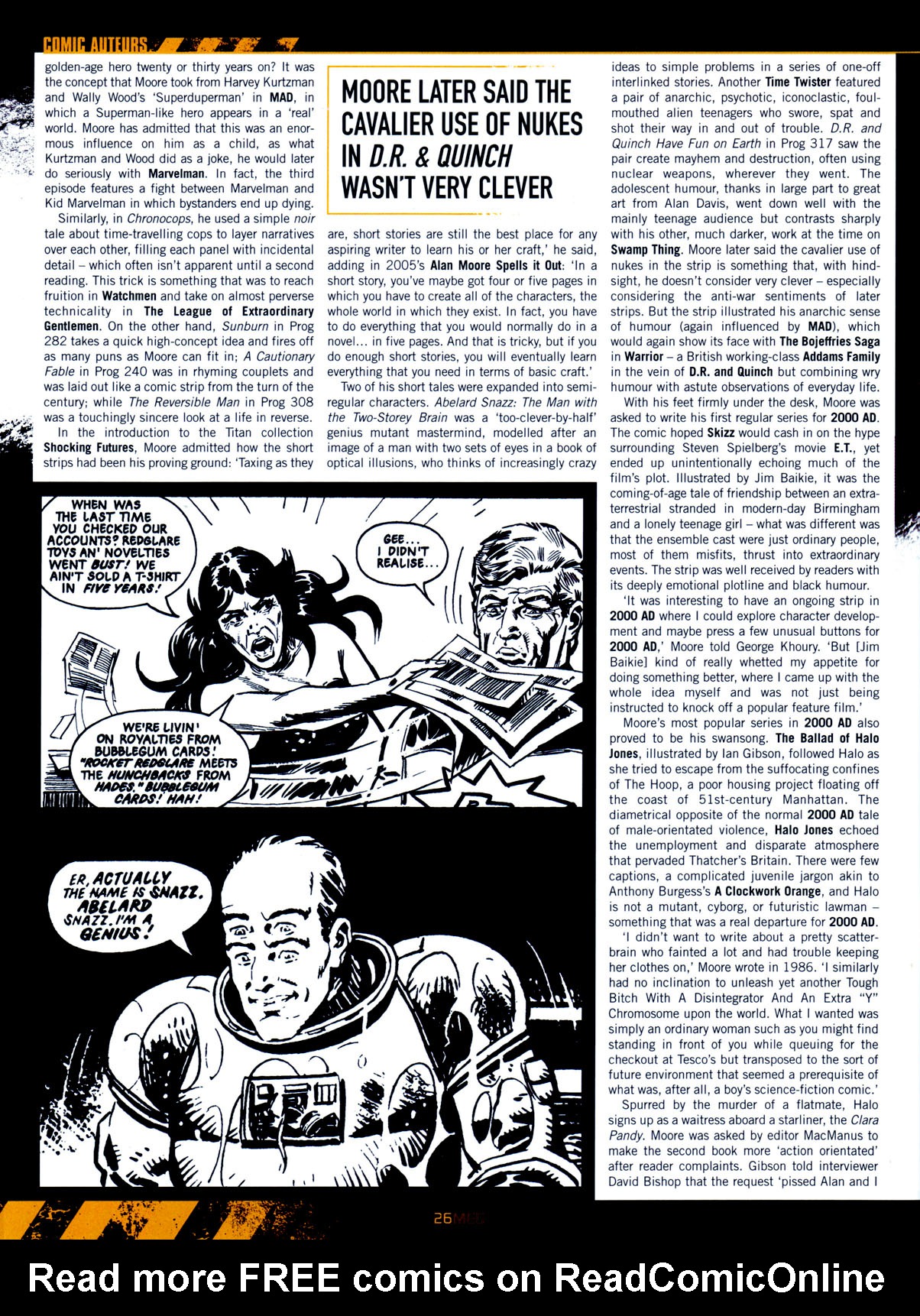 Read online Judge Dredd Megazine (Vol. 5) comic -  Issue #246 - 26